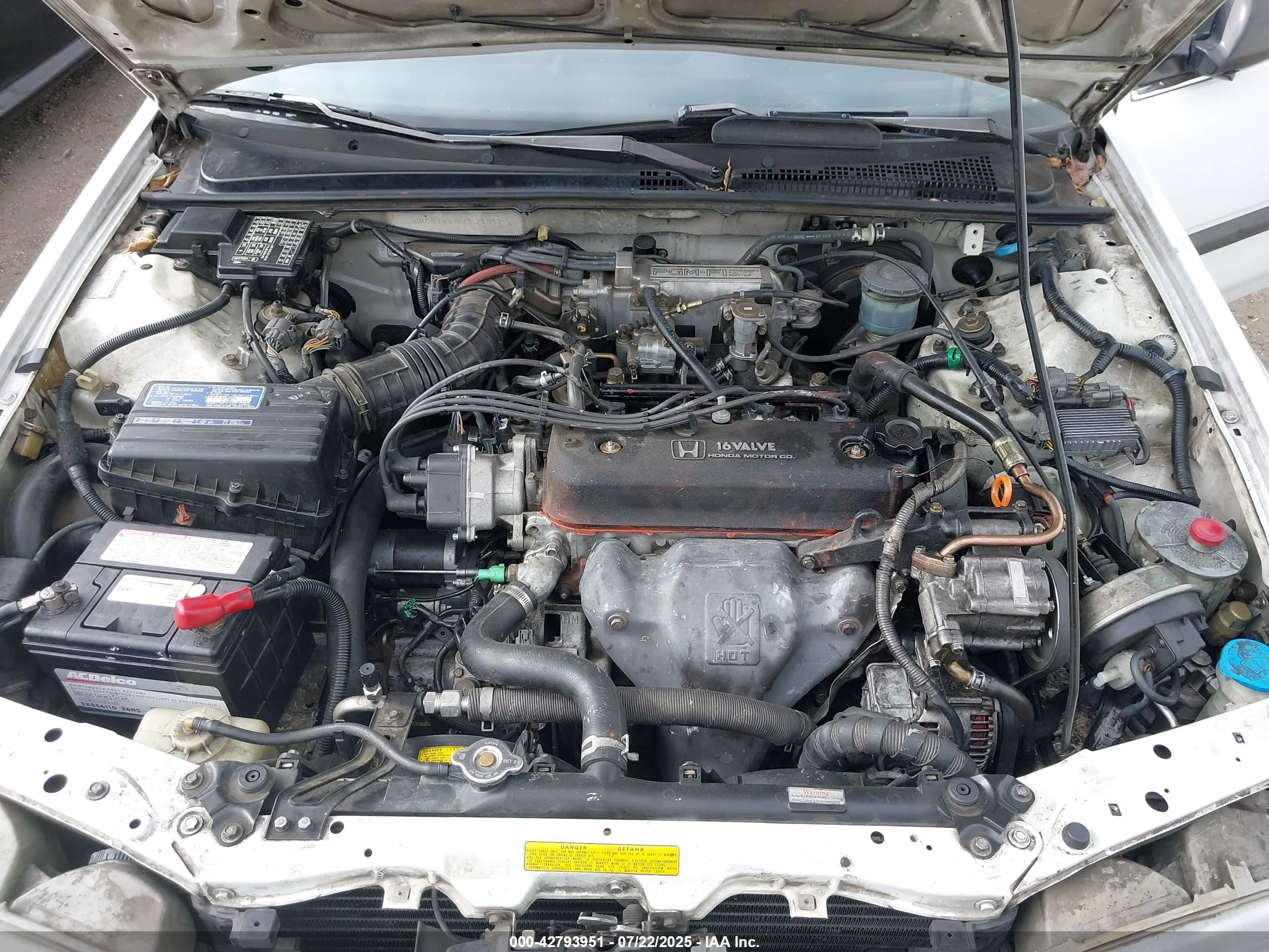 1990 Honda Accord Lx/ex Белый vin: JHMCB7657LC024042