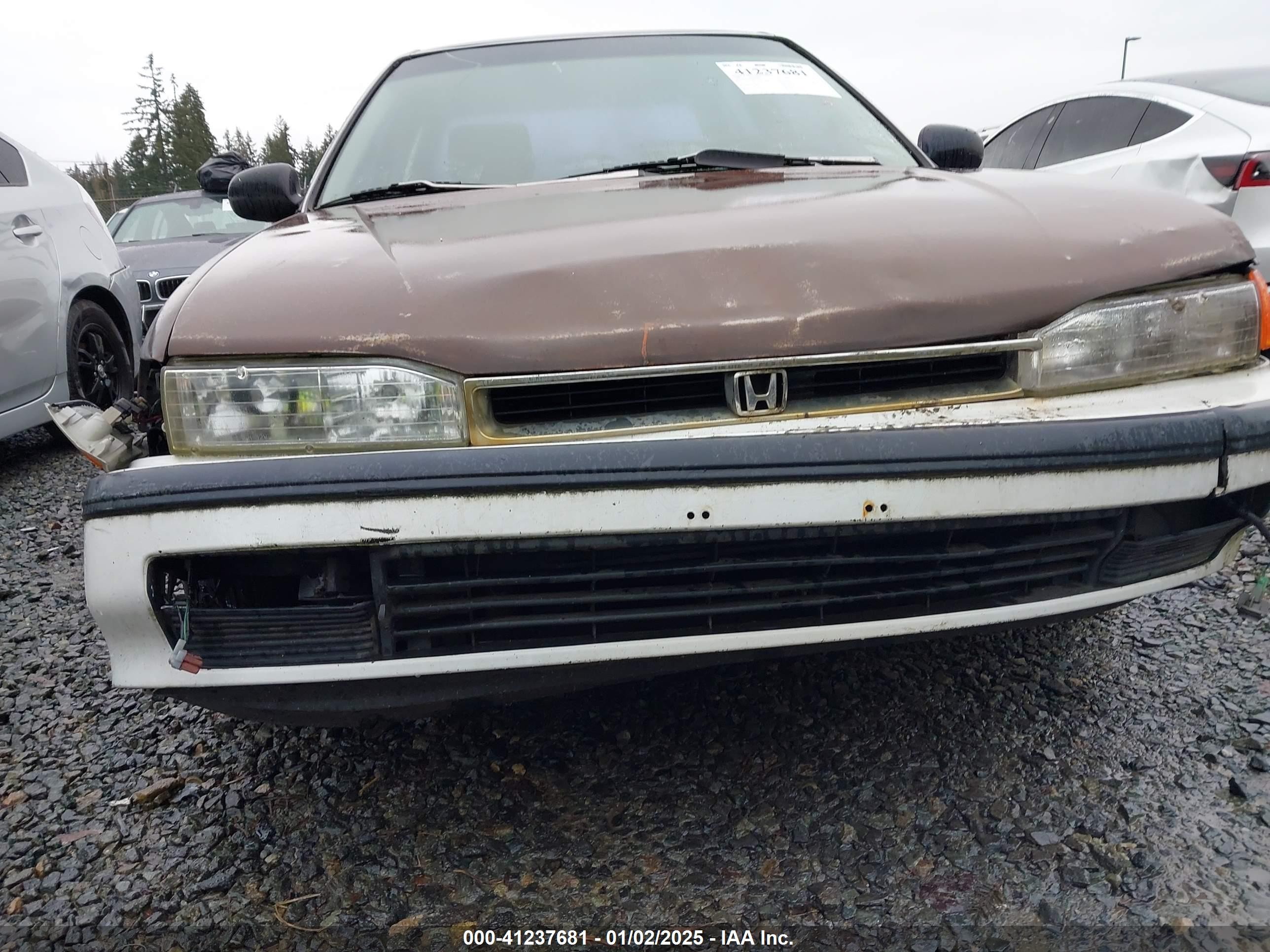 1990 Honda Accord Lx/ex Gray vin: JHMCB7658LC087442