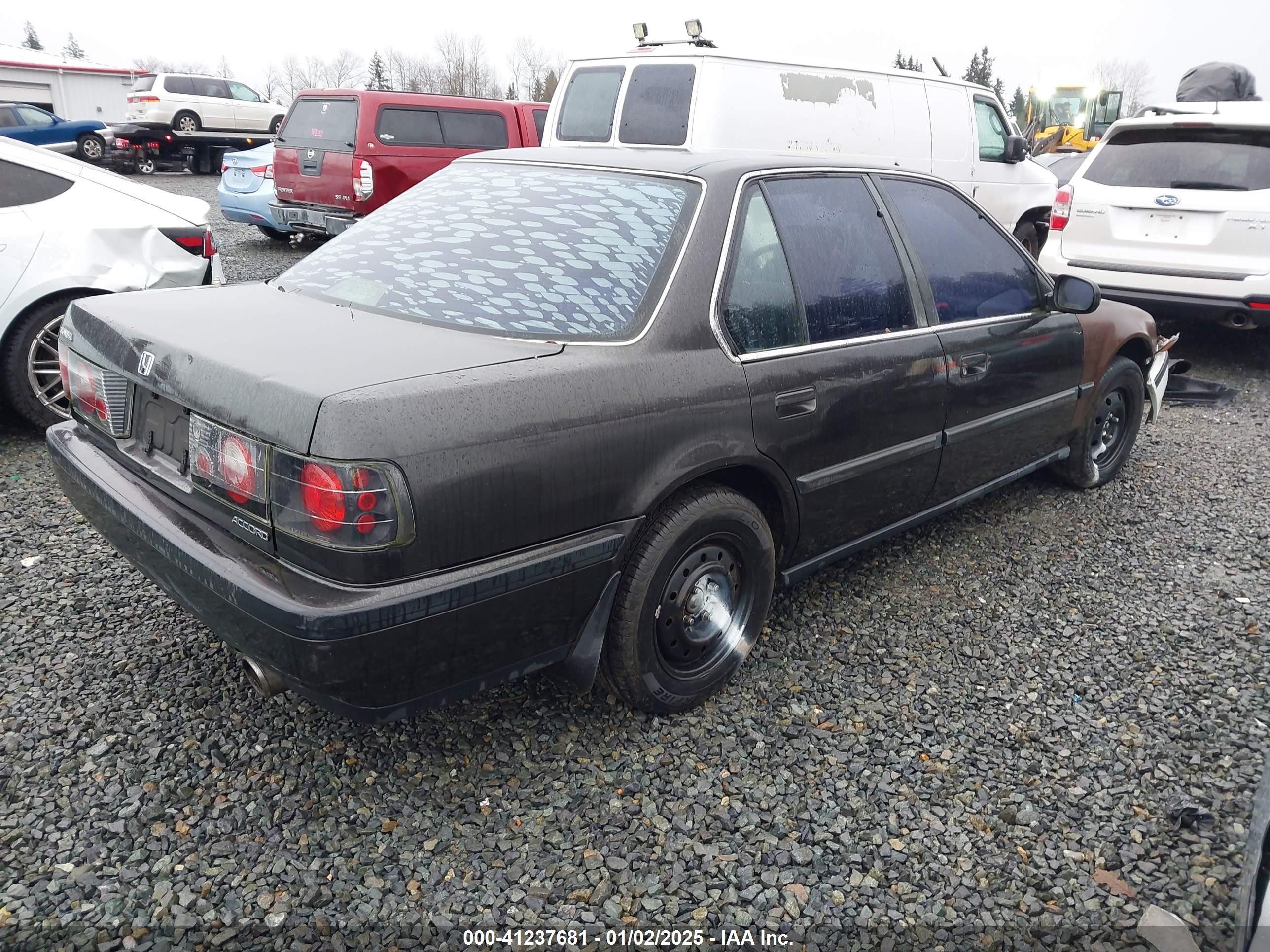 1990 Honda Accord Lx/ex Gray vin: JHMCB7658LC087442
