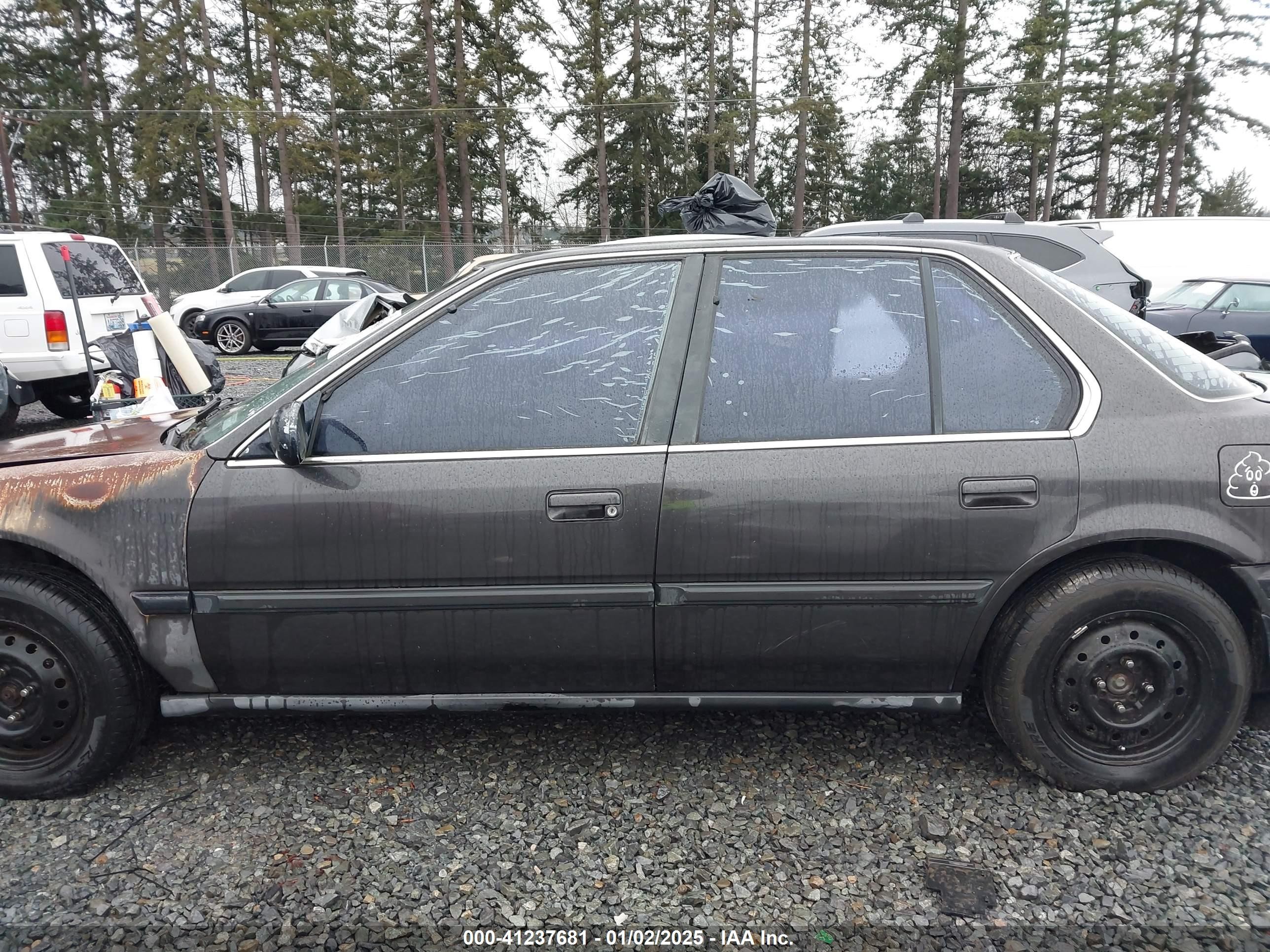 1990 Honda Accord Lx/ex Gray vin: JHMCB7658LC087442
