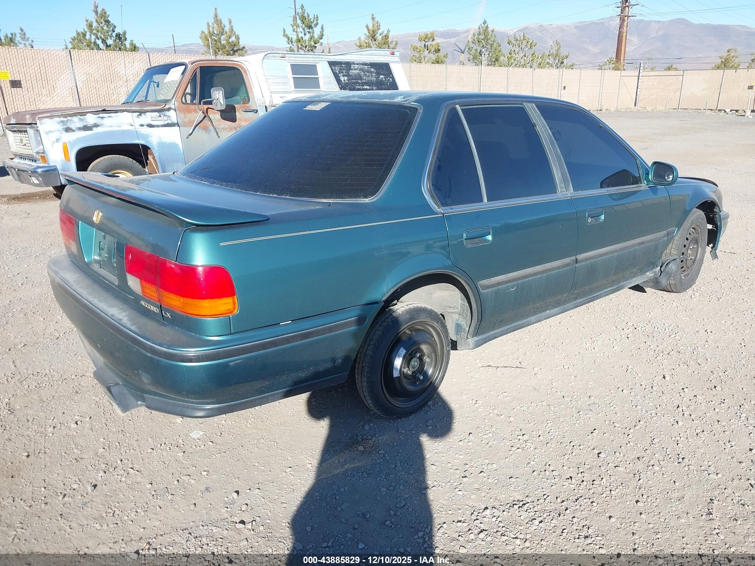1993 Honda Accord Lx Зеленый vin: JHMCB7658PC021835