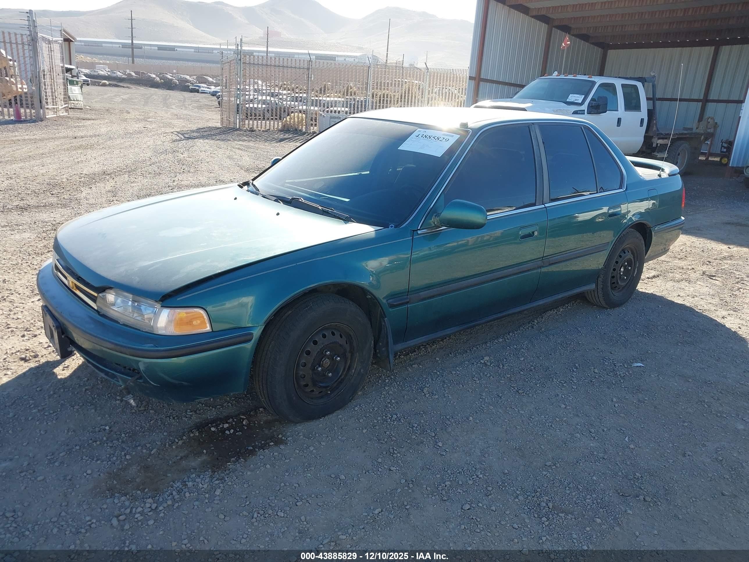 1993 Honda Accord Lx Зеленый vin: JHMCB7658PC021835