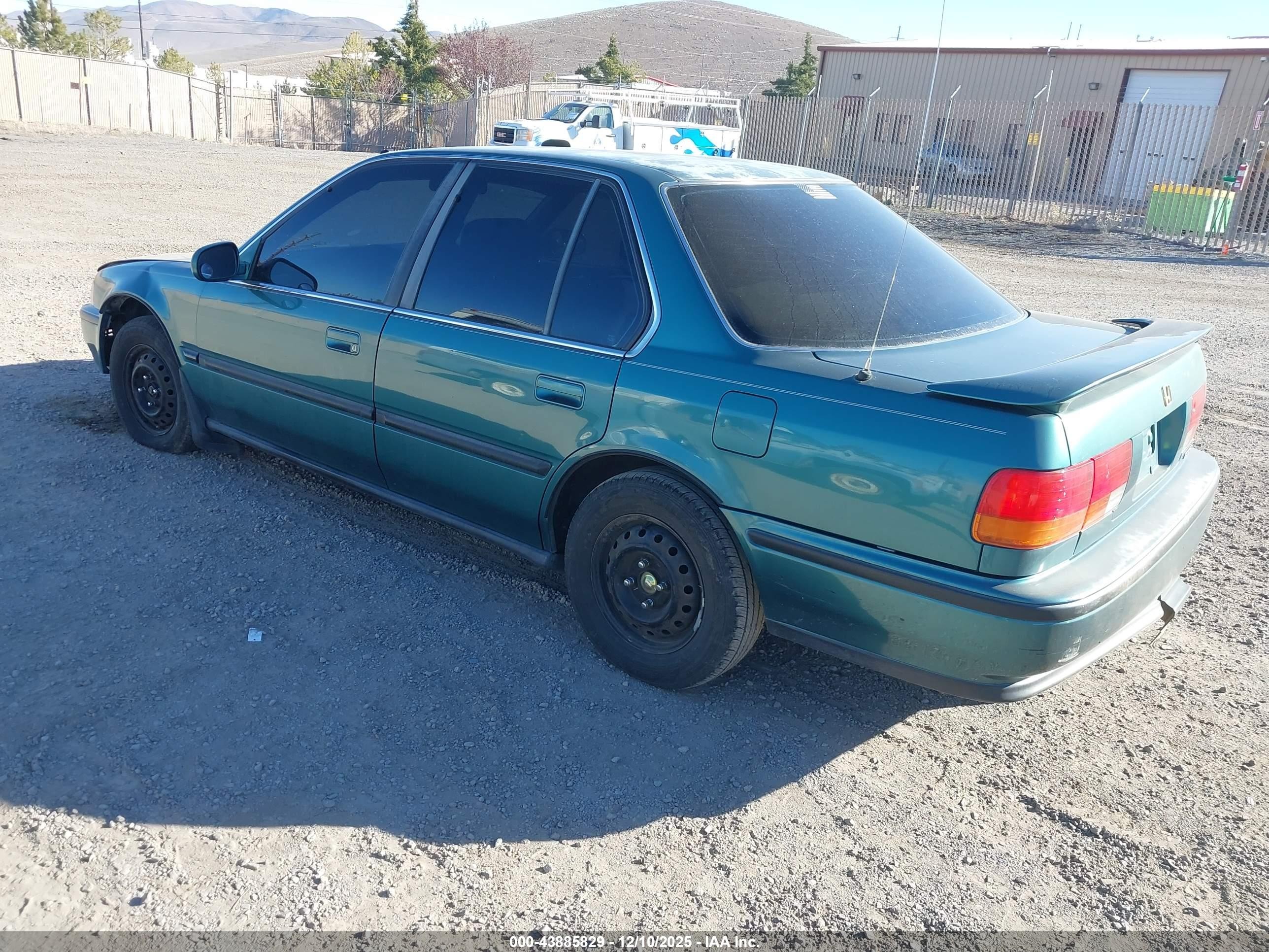 1993 Honda Accord Lx Зеленый vin: JHMCB7658PC021835