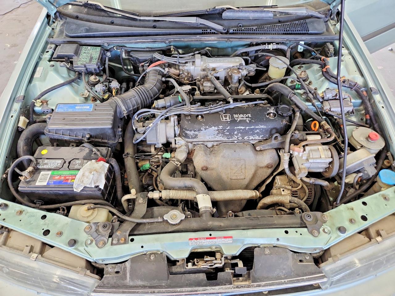 1992 Honda Accord Lx Green vin: JHMCB765XNC018805