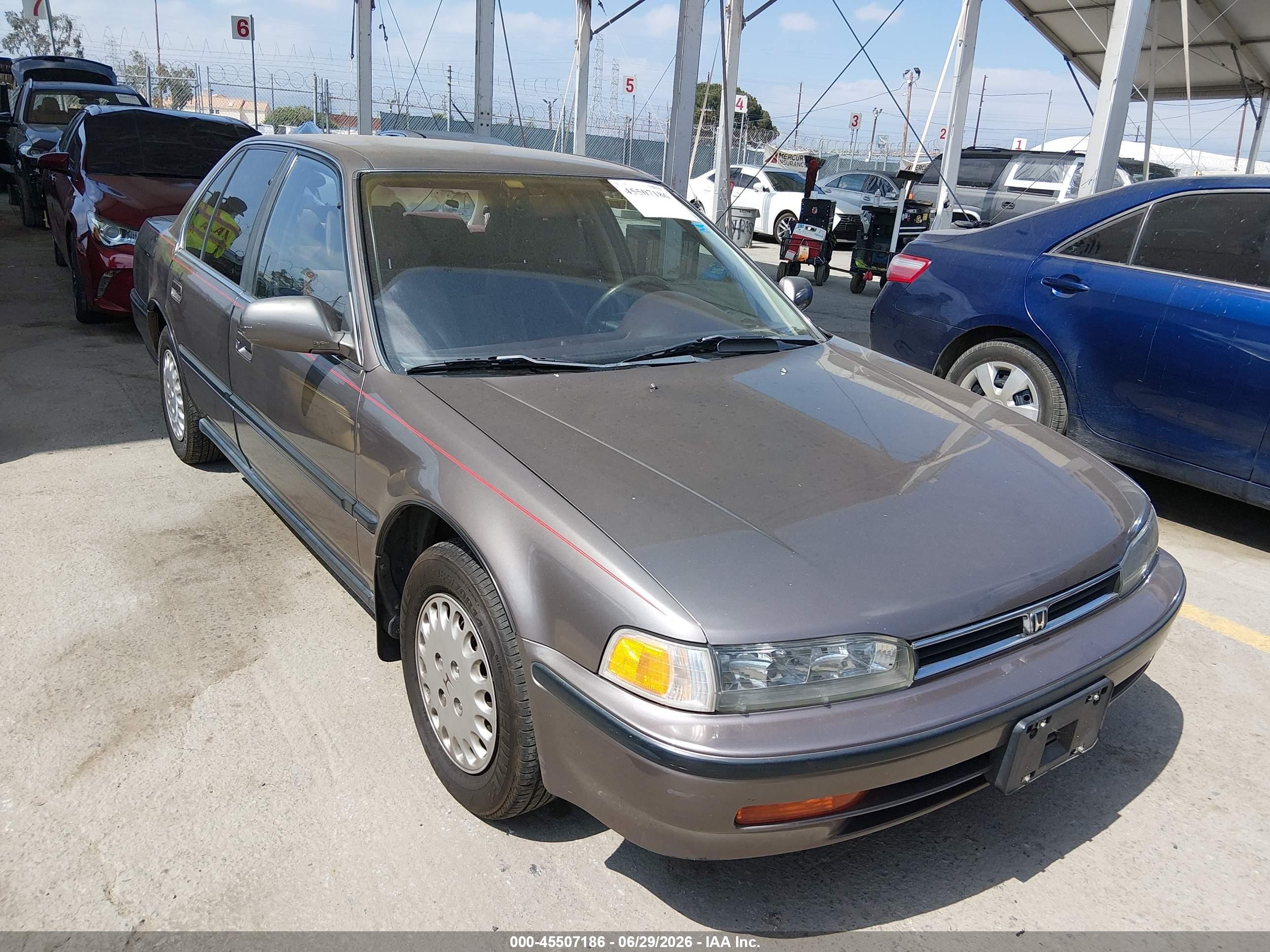 1992 Honda Accord Lx/ex Brown vin: JHMCB765XNC024703