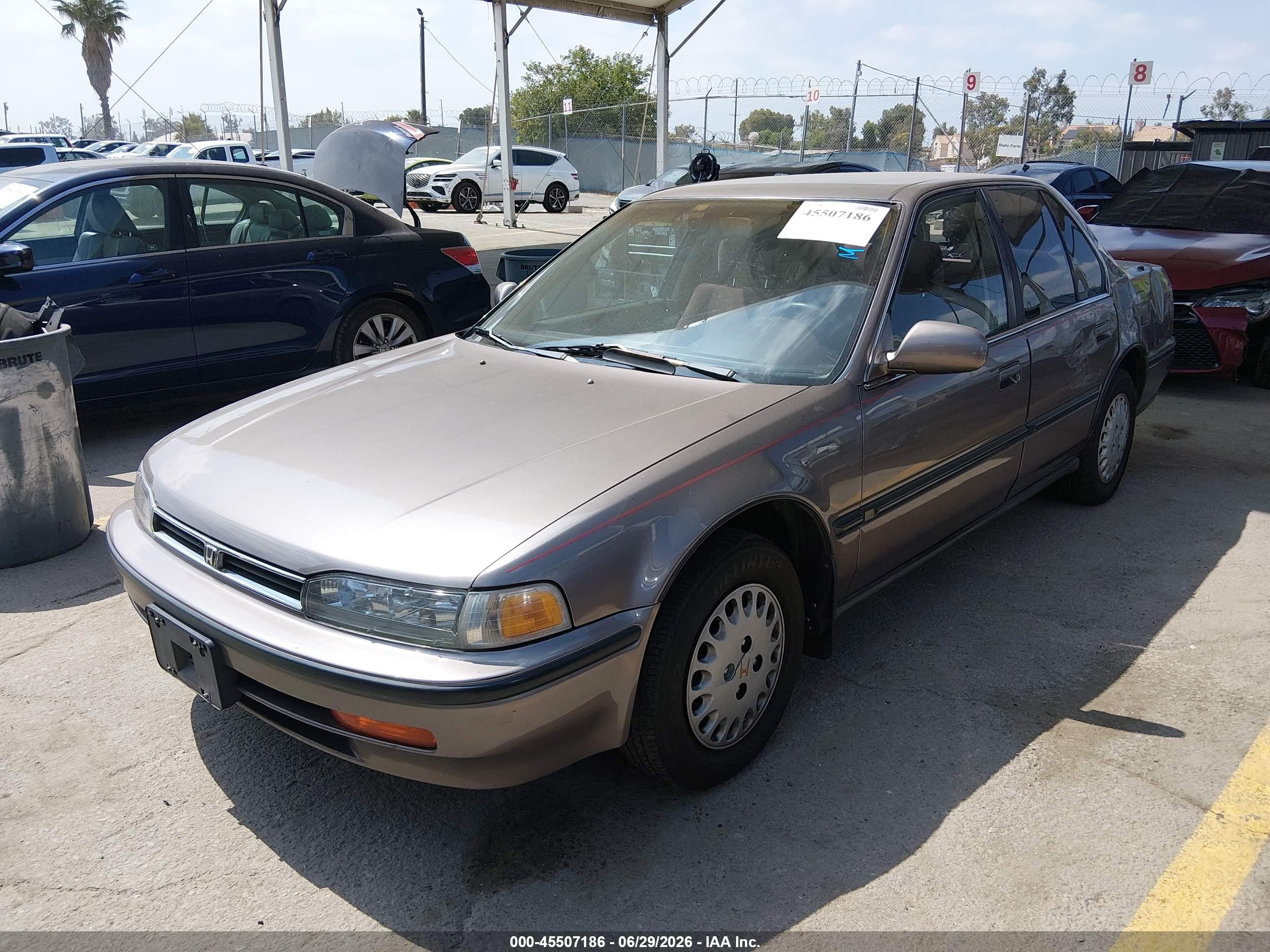 1992 Honda Accord Lx/ex Brown vin: JHMCB765XNC024703
