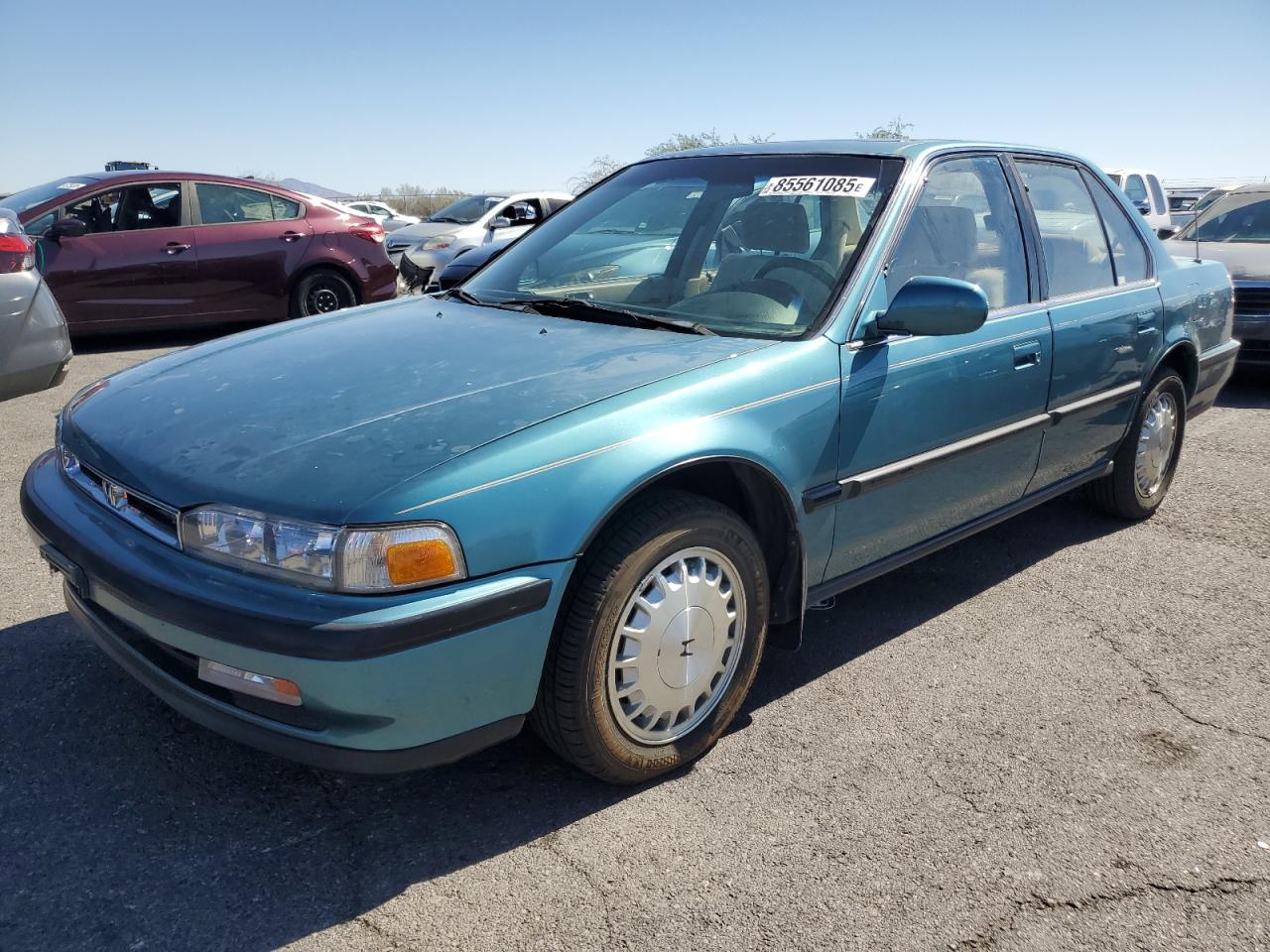 1990 Honda Accord Ex Green vin: JHMCB7662LC012230