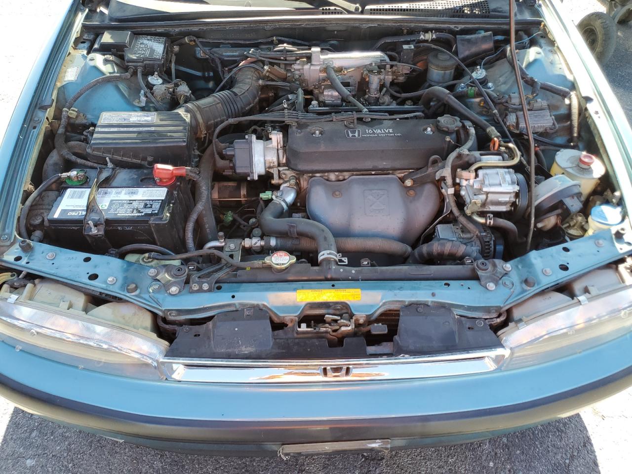 1990 Honda Accord Ex Green vin: JHMCB7662LC012230