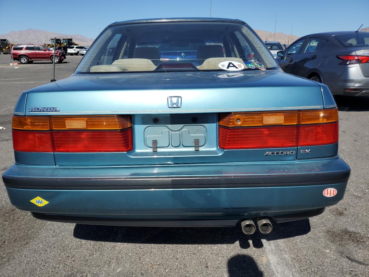 1990 Honda Accord Ex Green vin: JHMCB7662LC012230