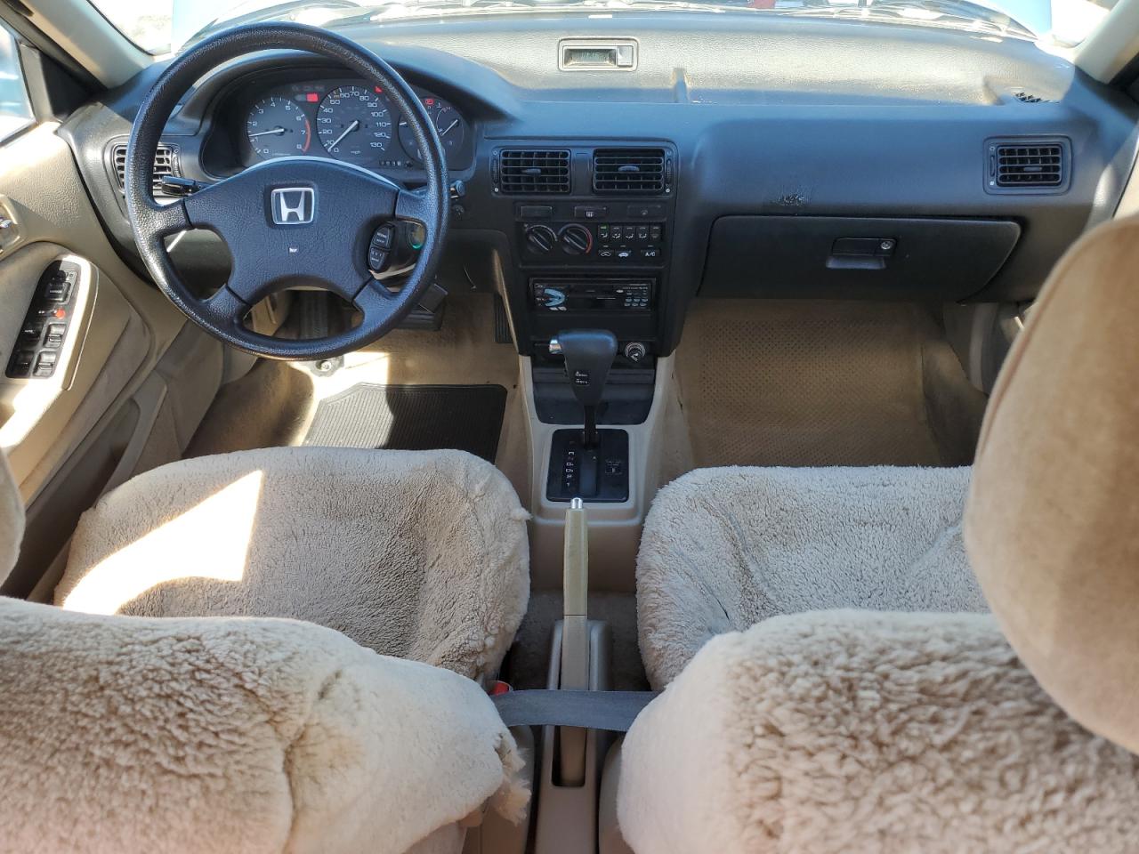 1990 Honda Accord Ex Green vin: JHMCB7662LC012230