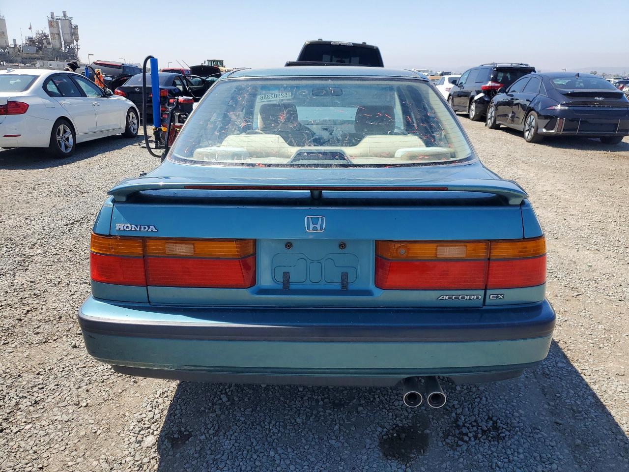 1991 Honda Accord Ex Teal vin: JHMCB7662MC063535