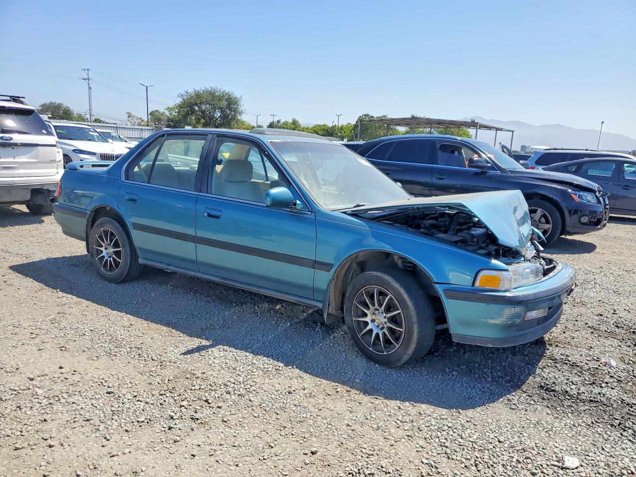 1991 Honda Accord Ex Teal vin: JHMCB7662MC063535
