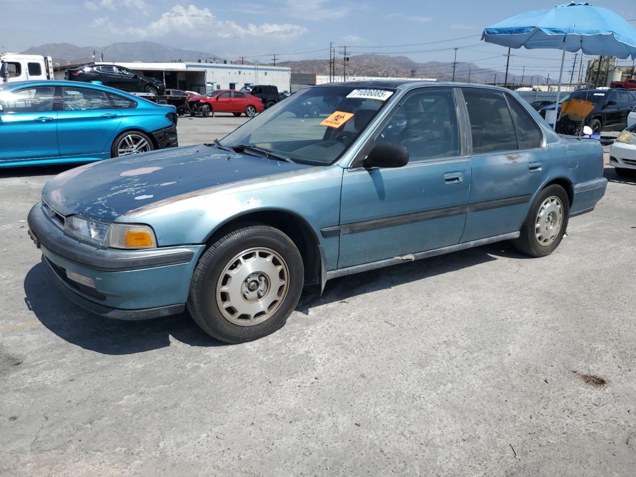 1990 Honda Accord Ex Green vin: JHMCB7664LC081971
