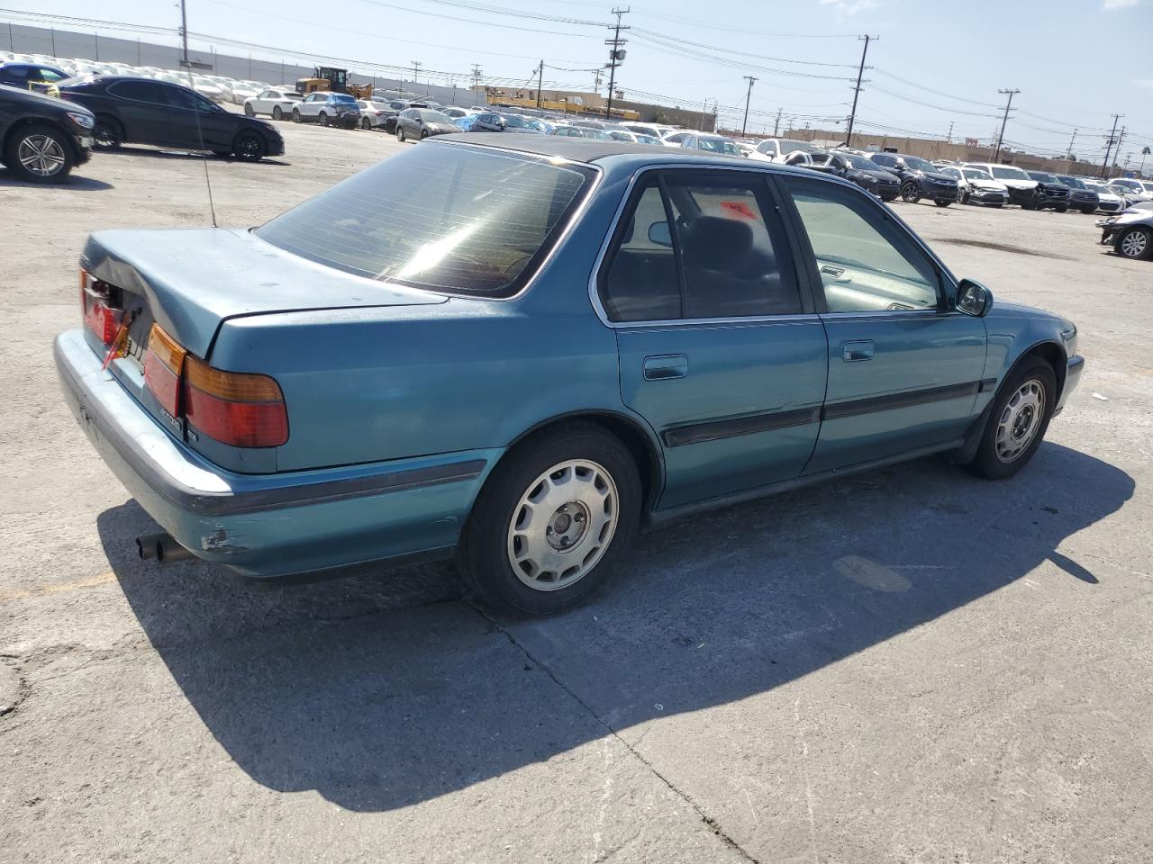 1990 Honda Accord Ex Green vin: JHMCB7664LC081971