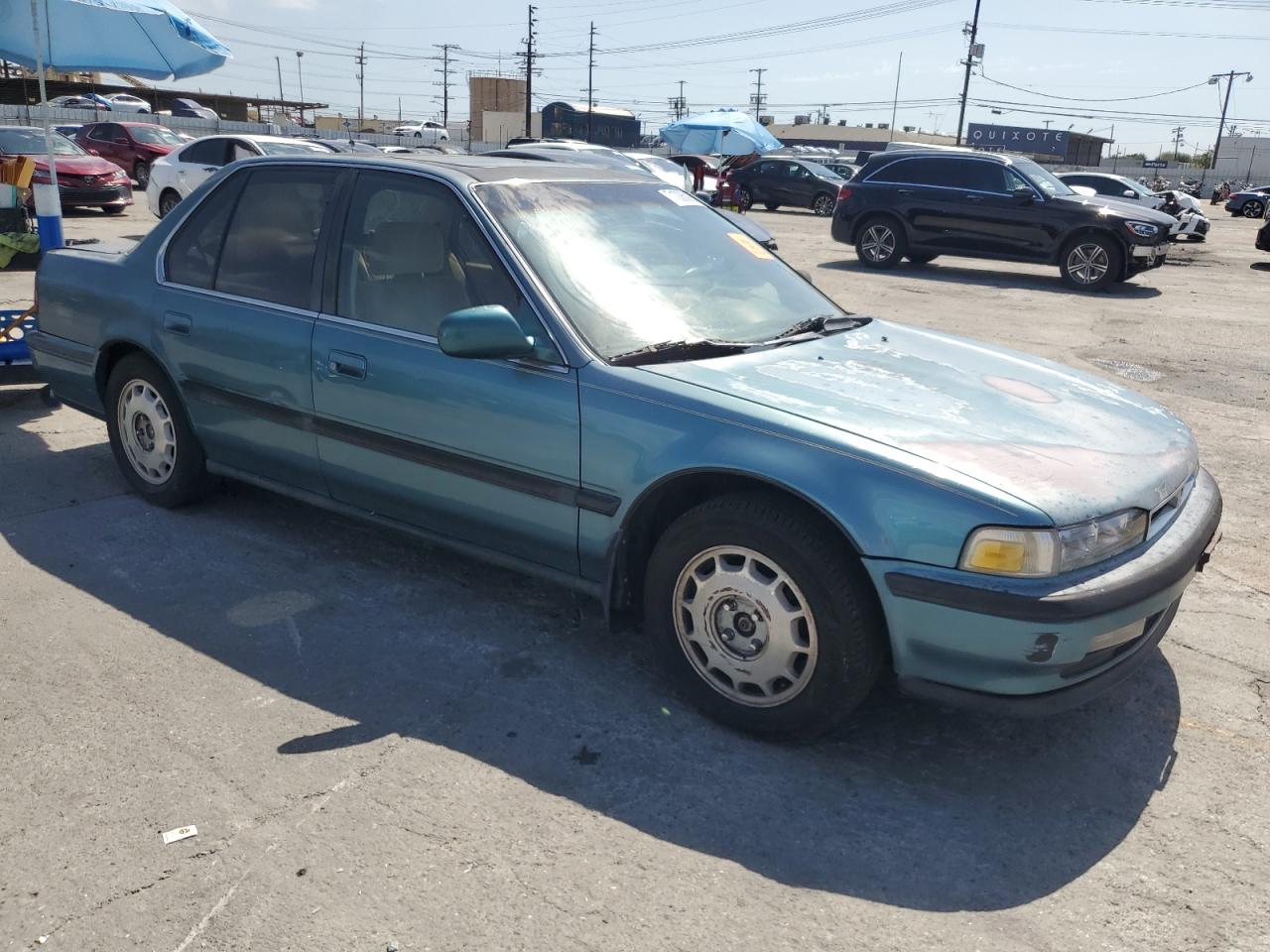 1990 Honda Accord Ex Green vin: JHMCB7664LC081971