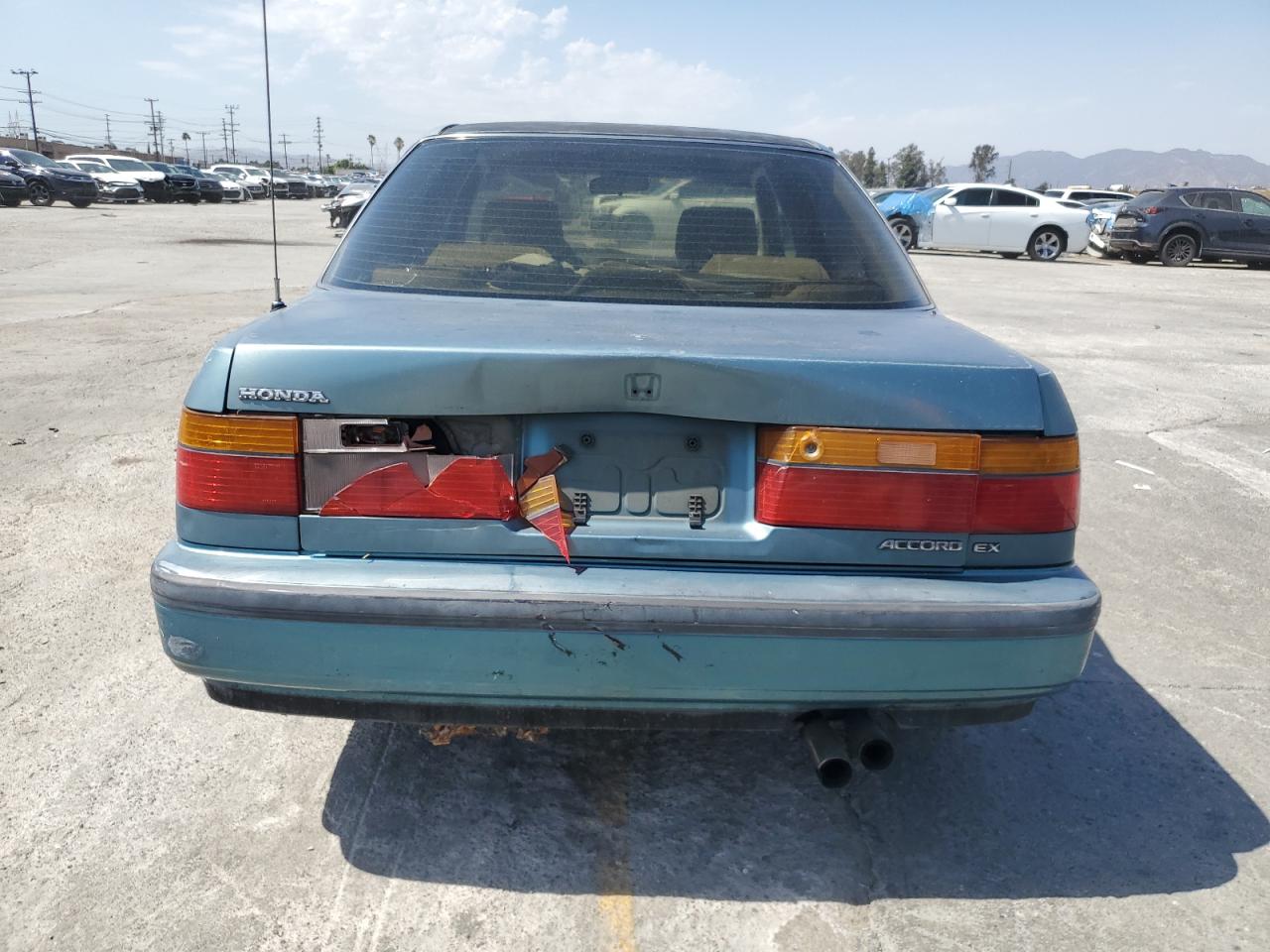 1990 Honda Accord Ex Green vin: JHMCB7664LC081971