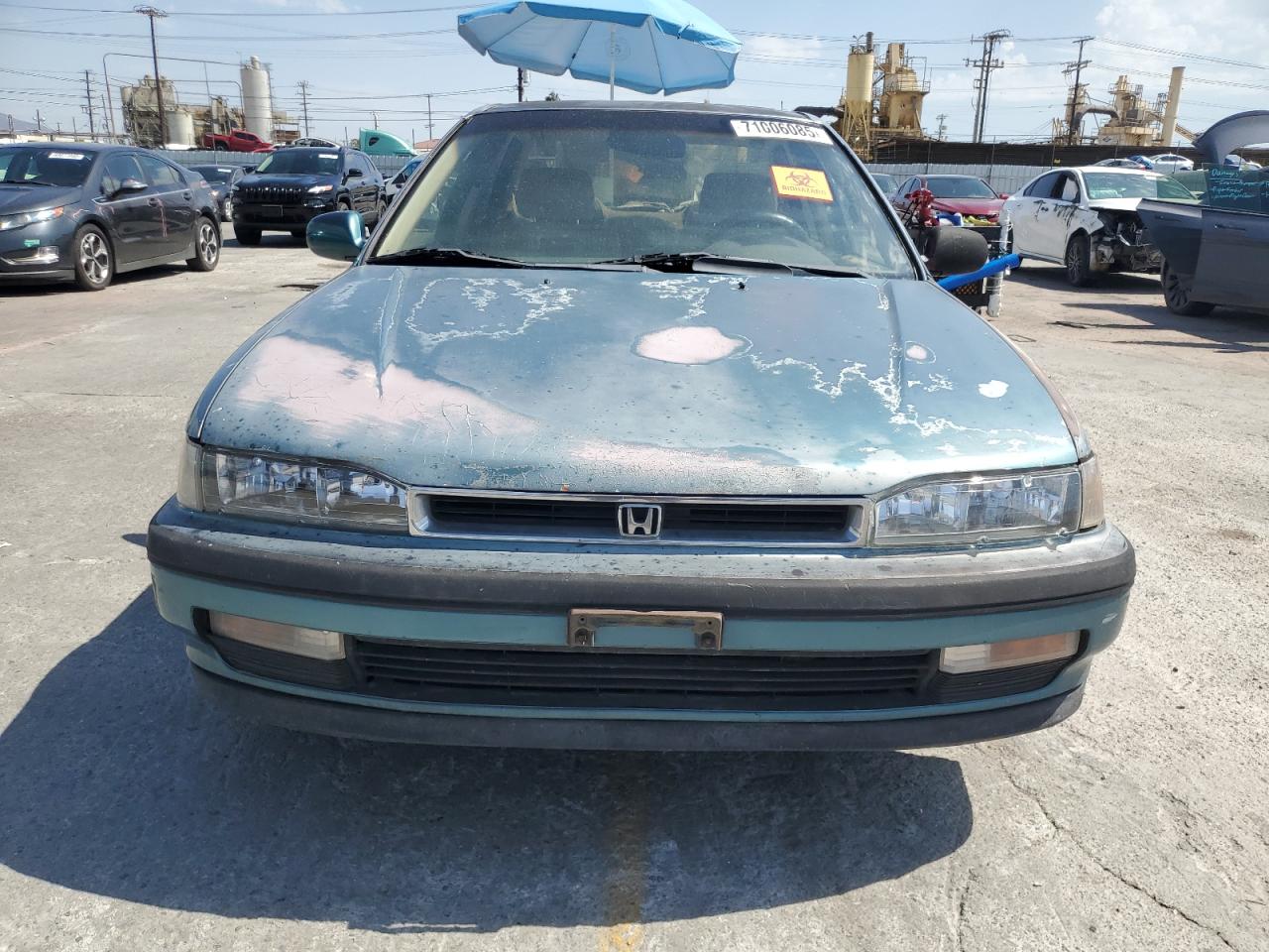 1990 Honda Accord Ex Green vin: JHMCB7664LC081971