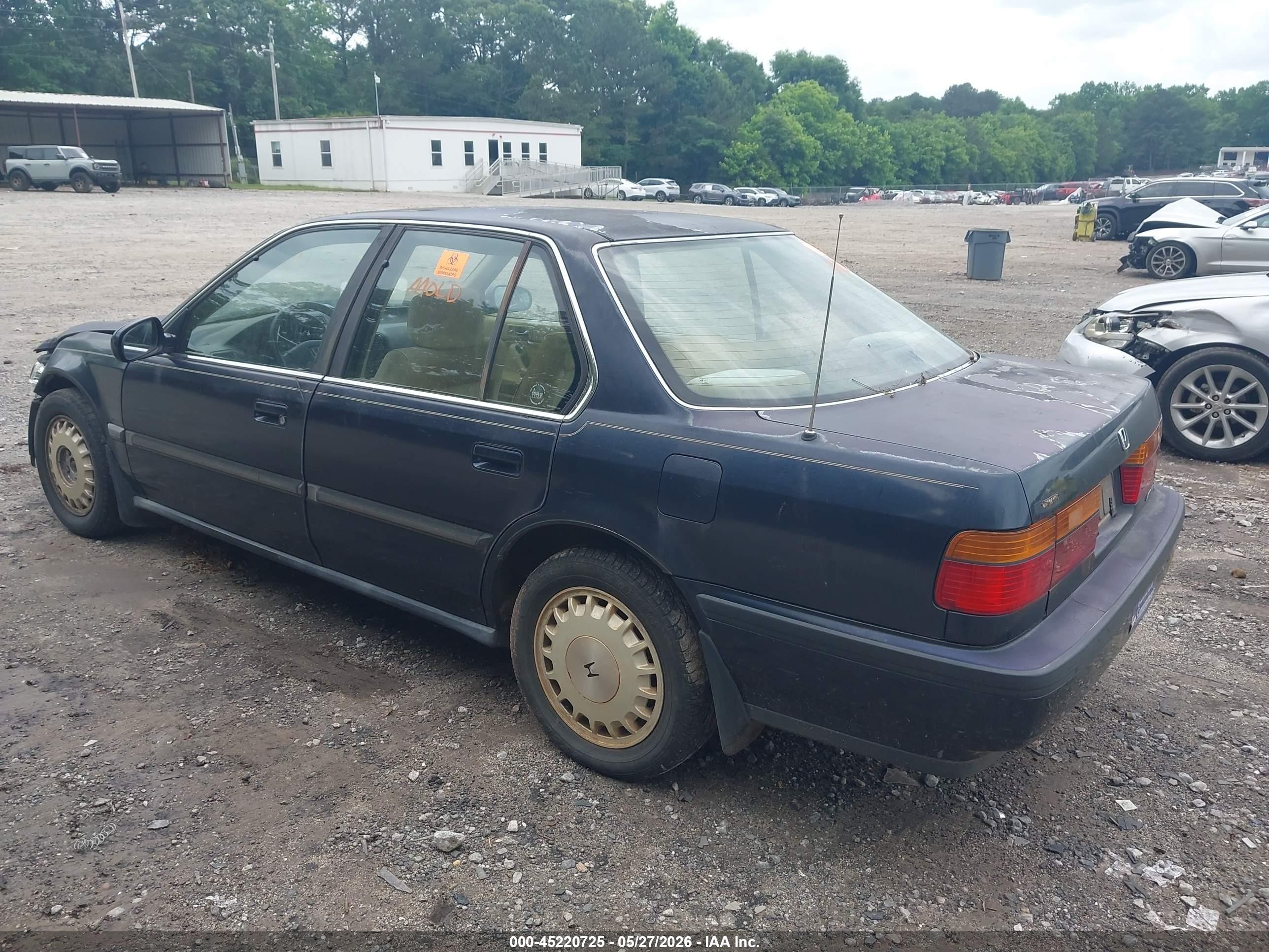 1990 Honda Accord Ex/ex-r Blue vin: JHMCB7664LC094073