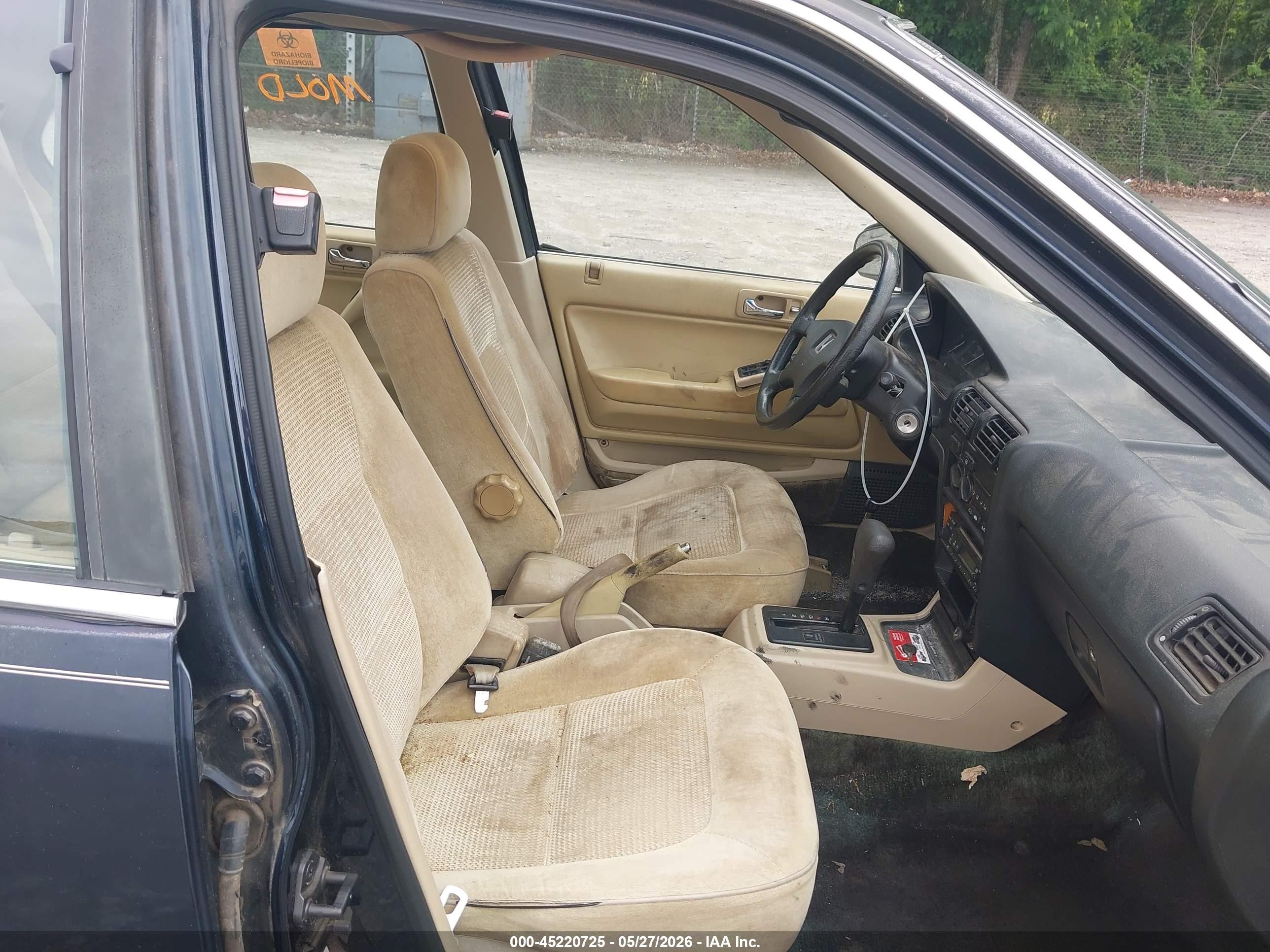 1990 Honda Accord Ex/ex-r Blue vin: JHMCB7664LC094073
