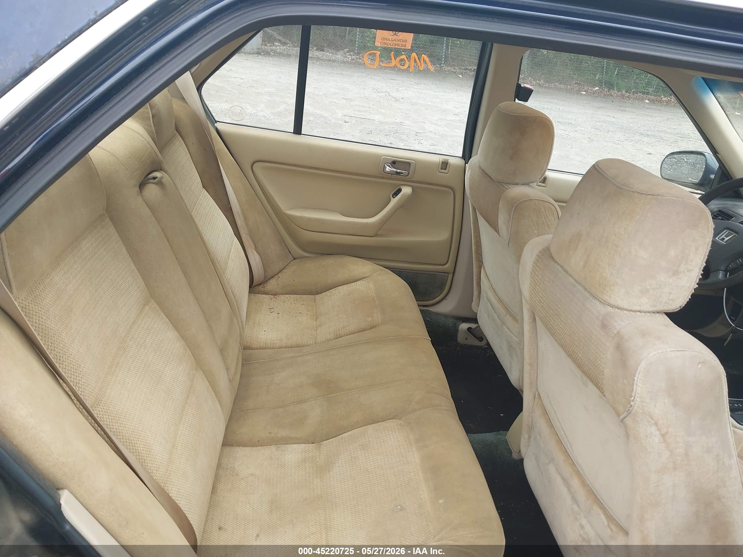 1990 Honda Accord Ex/ex-r Blue vin: JHMCB7664LC094073
