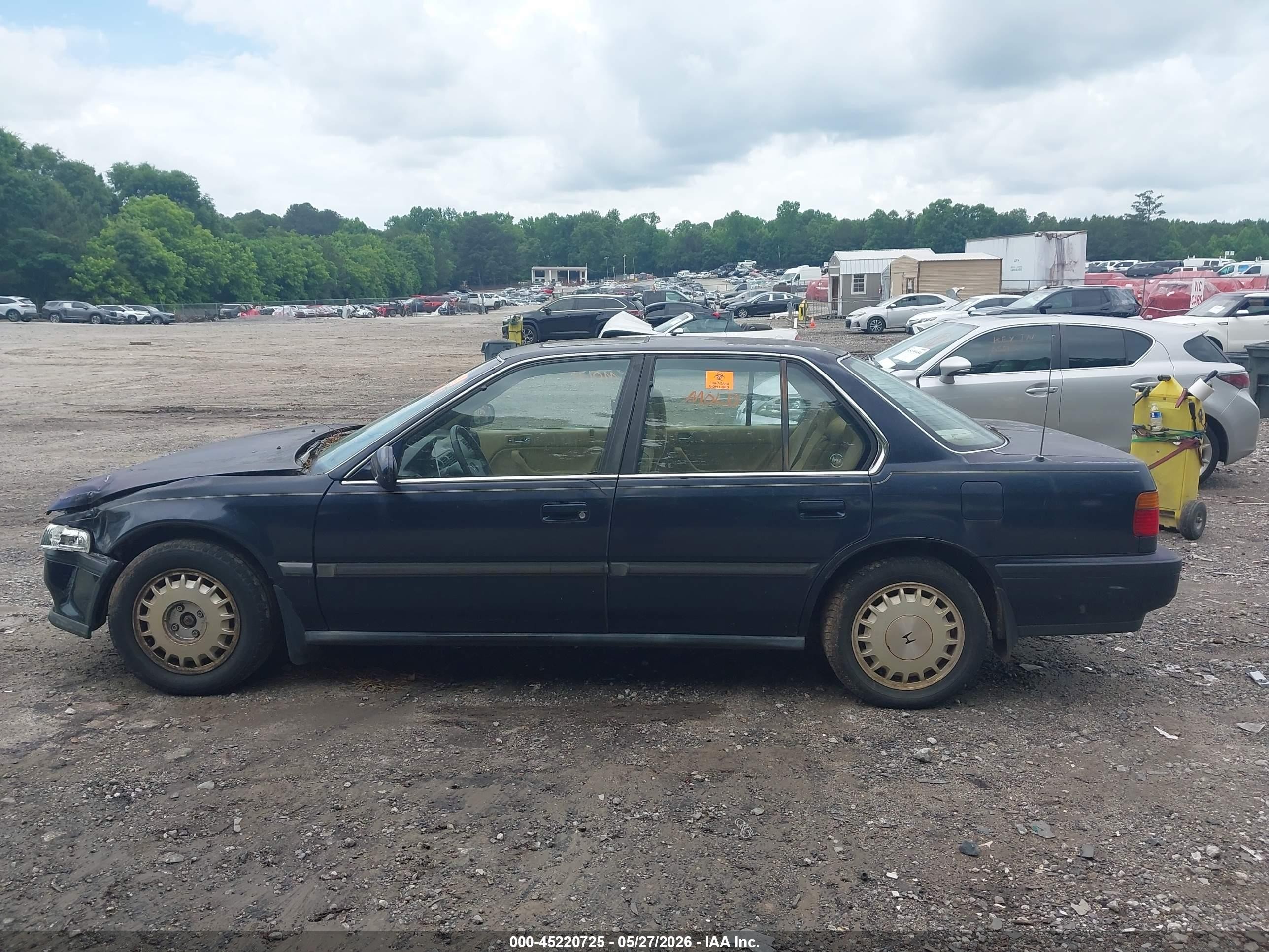 1990 Honda Accord Ex/ex-r Blue vin: JHMCB7664LC094073