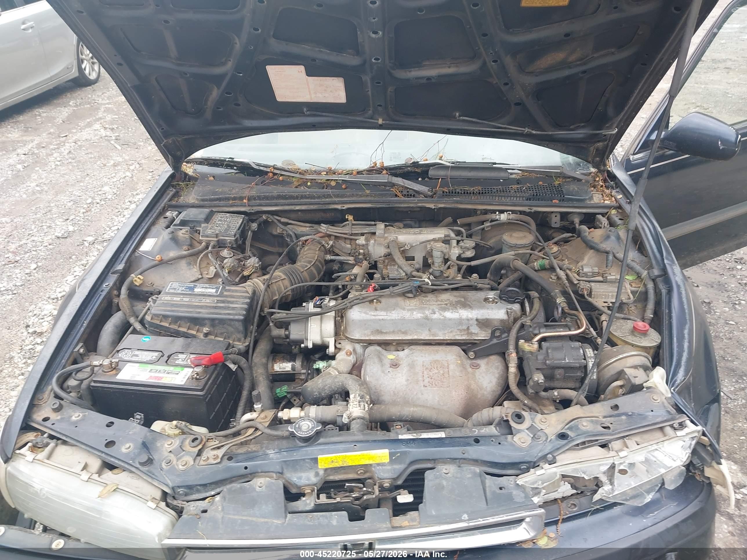 1990 Honda Accord Ex/ex-r Blue vin: JHMCB7664LC094073