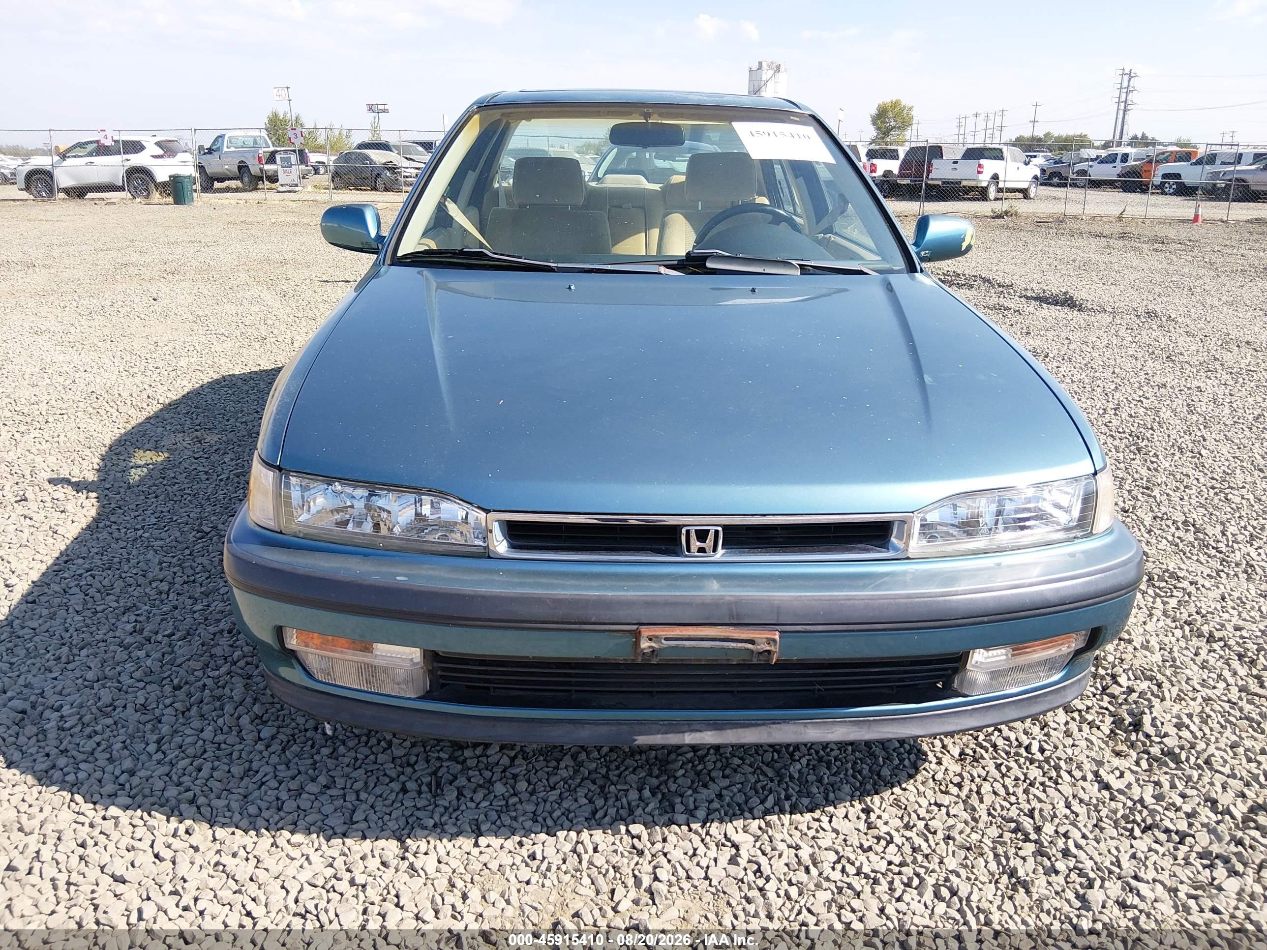 1990 Honda Accord Ex/ex-r Green vin: JHMCB7664LC117514