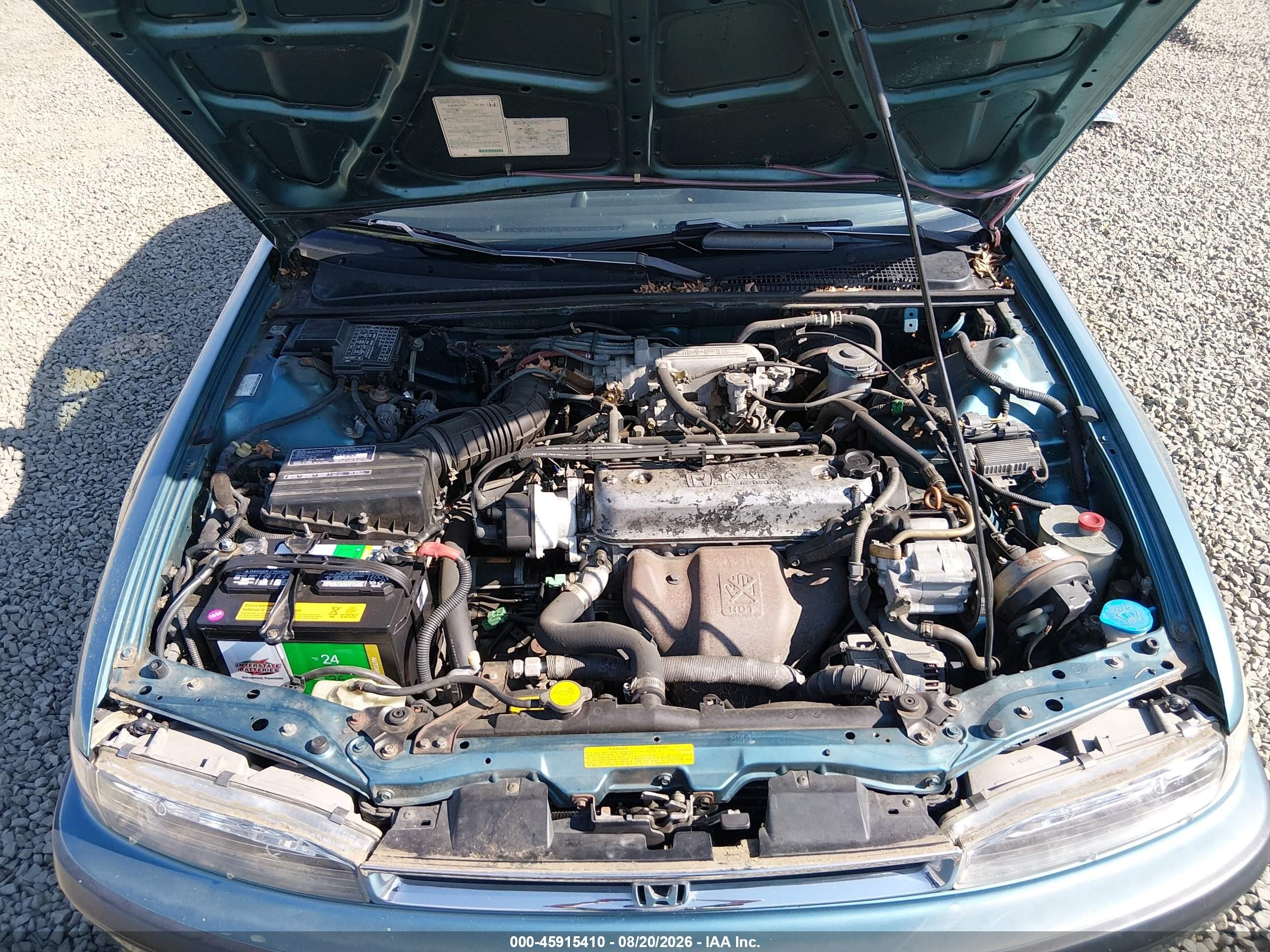 1990 Honda Accord Ex/ex-r Green vin: JHMCB7664LC117514