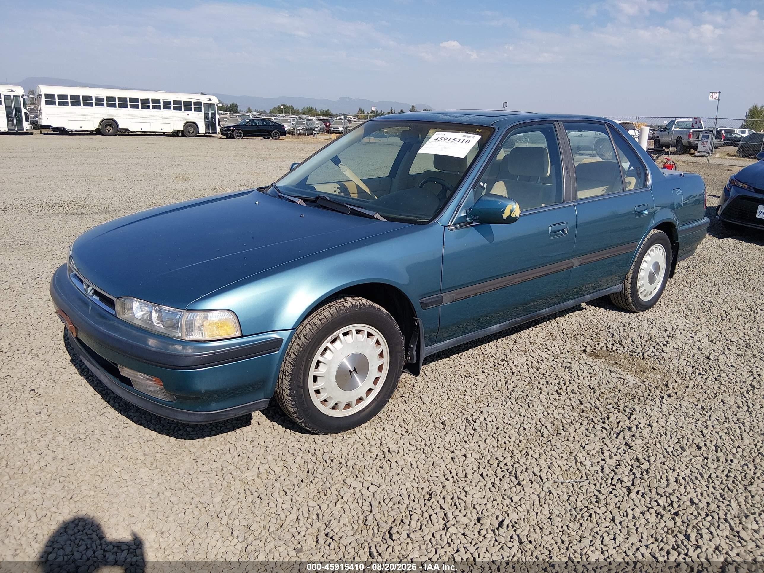 1990 Honda Accord Ex/ex-r Green vin: JHMCB7664LC117514