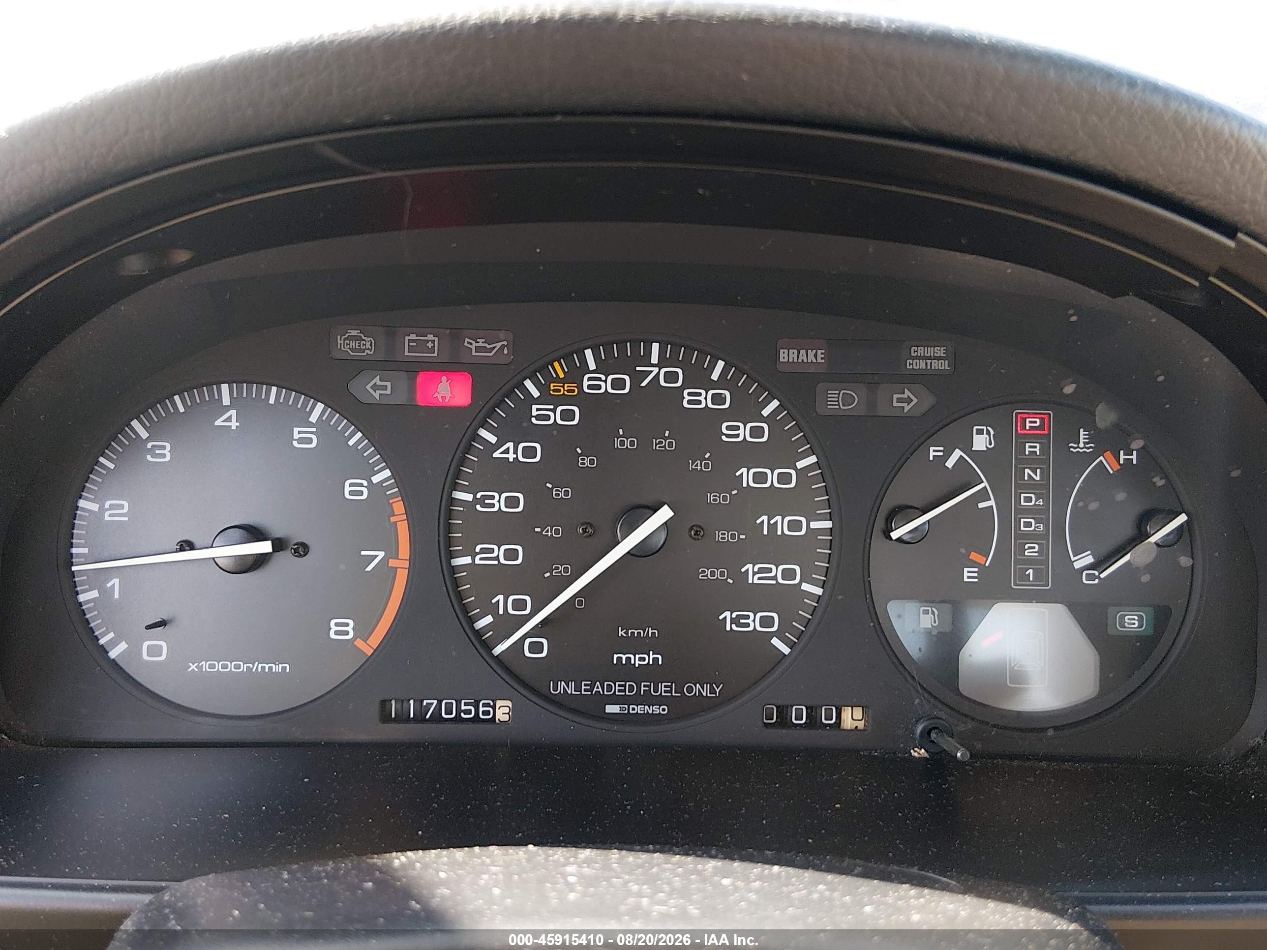 1990 Honda Accord Ex/ex-r Green vin: JHMCB7664LC117514