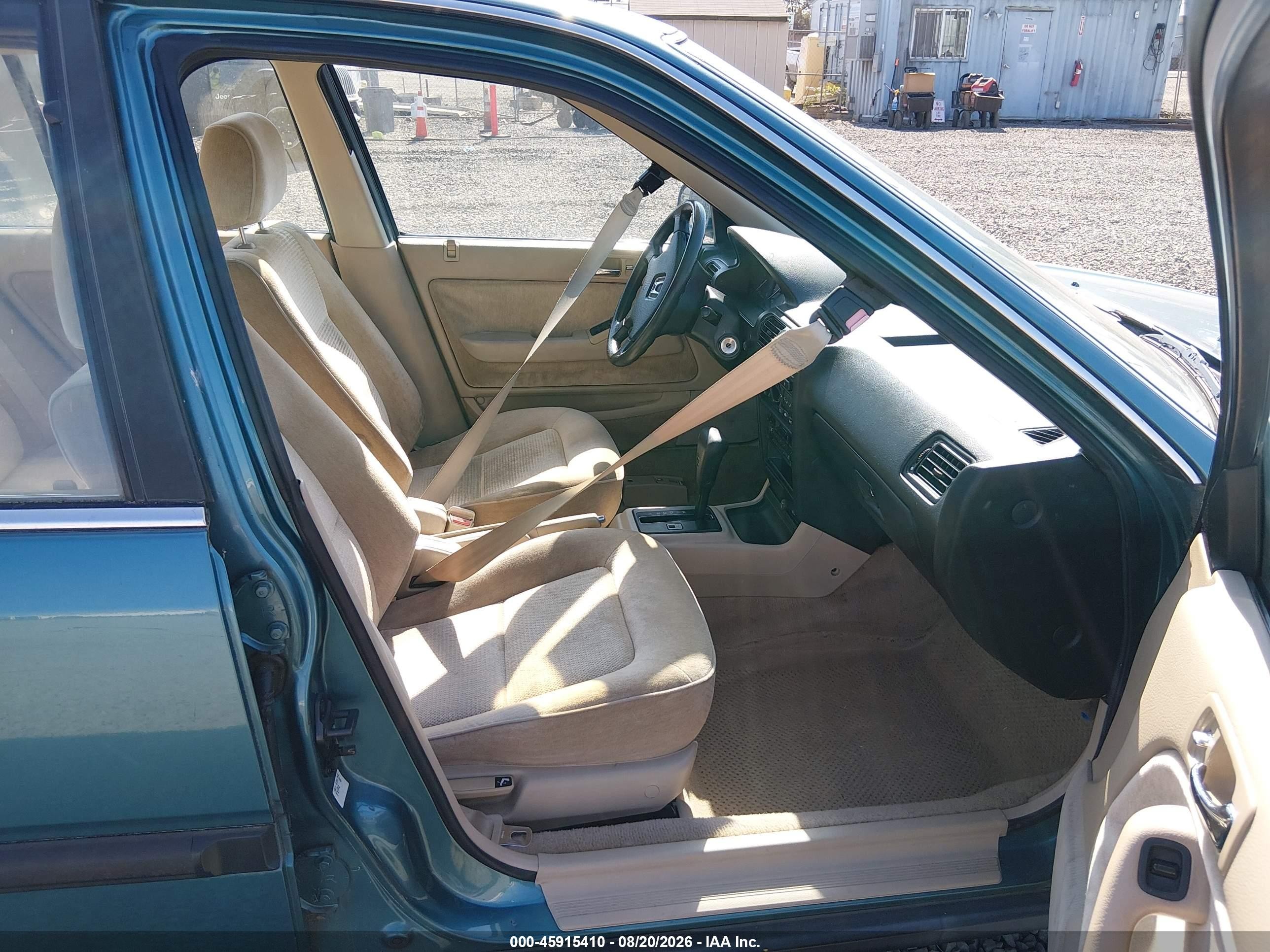 1990 Honda Accord Ex/ex-r Green vin: JHMCB7664LC117514