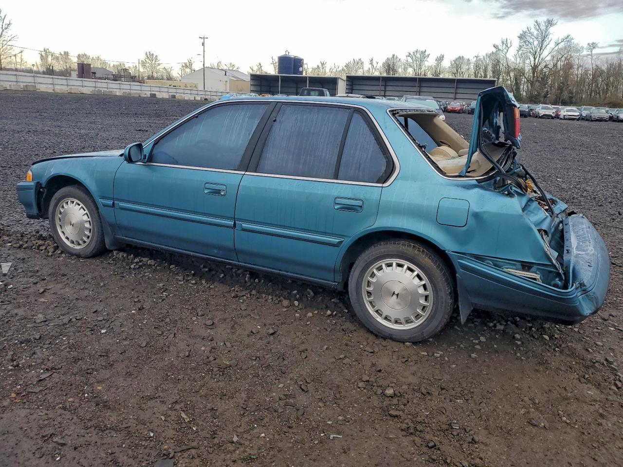 1990 Honda Accord Ex Blue vin: JHMCB7665LC062460