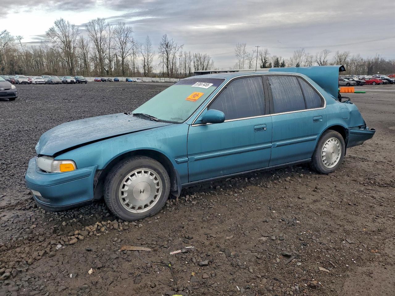 1990 Honda Accord Ex Blue vin: JHMCB7665LC062460