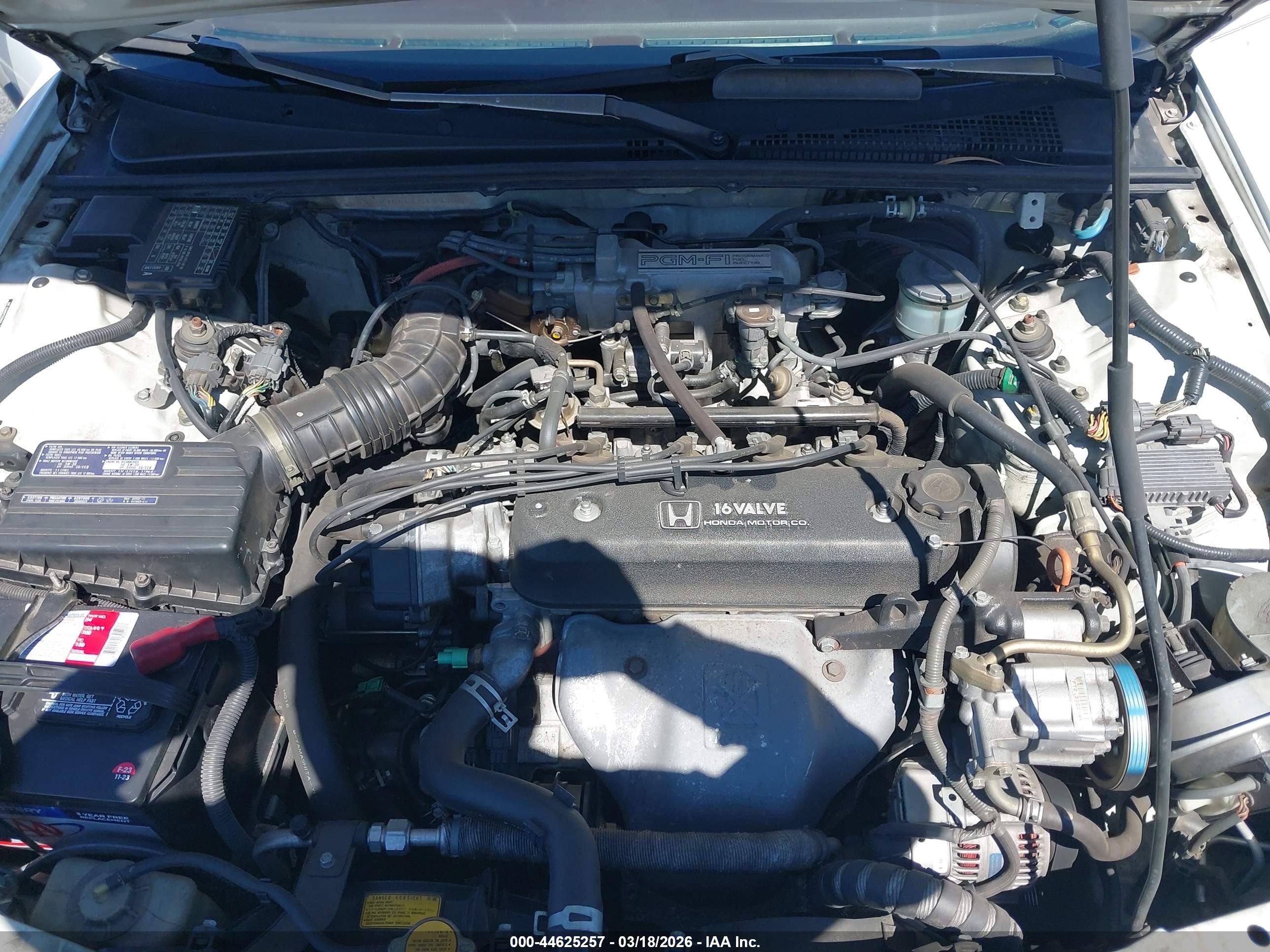1990 Honda Accord Ex/ex-r White vin: JHMCB7665LC109356