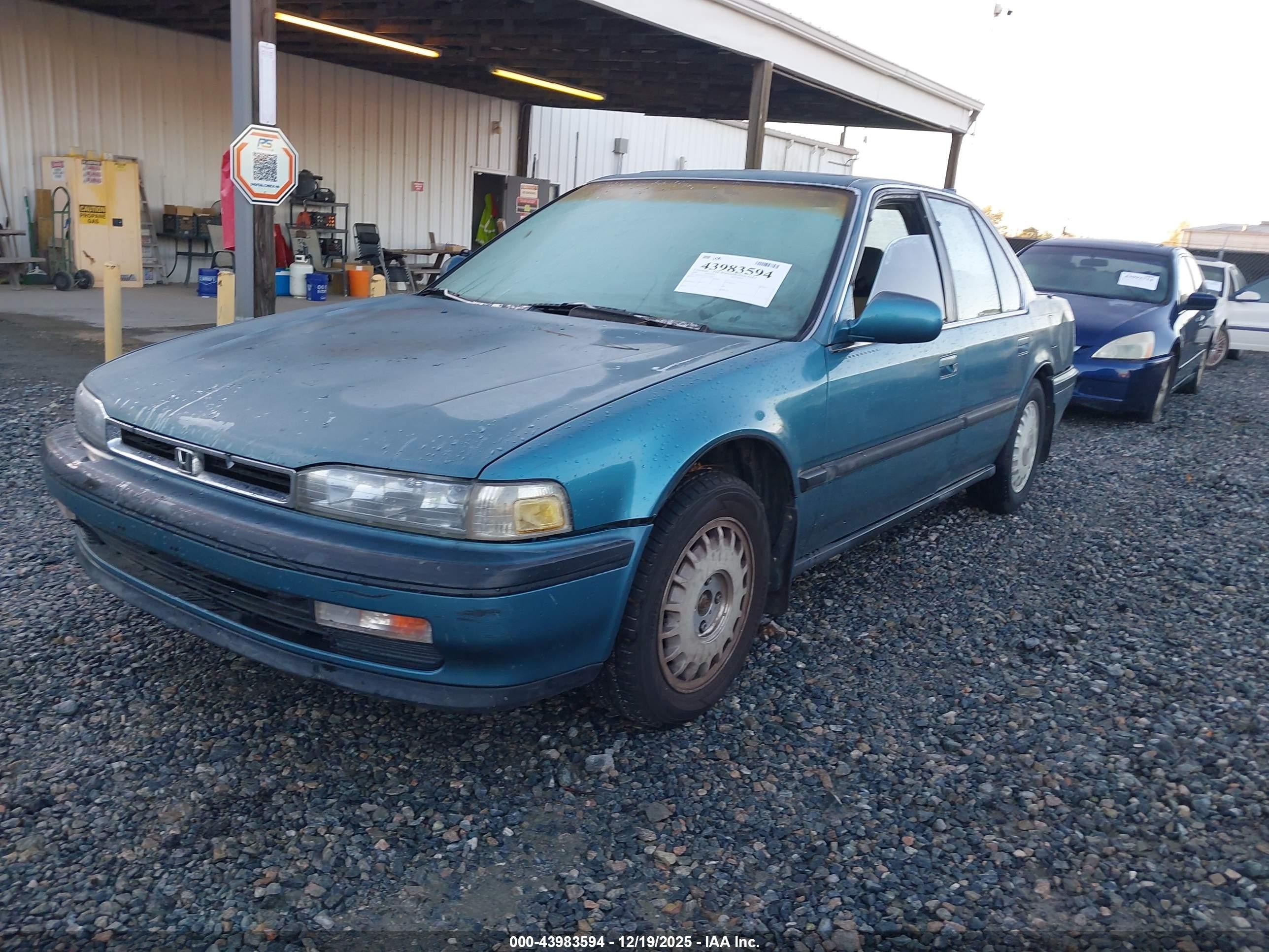 1990 Honda Accord Ex/ex-r Green vin: JHMCB7667LC128703