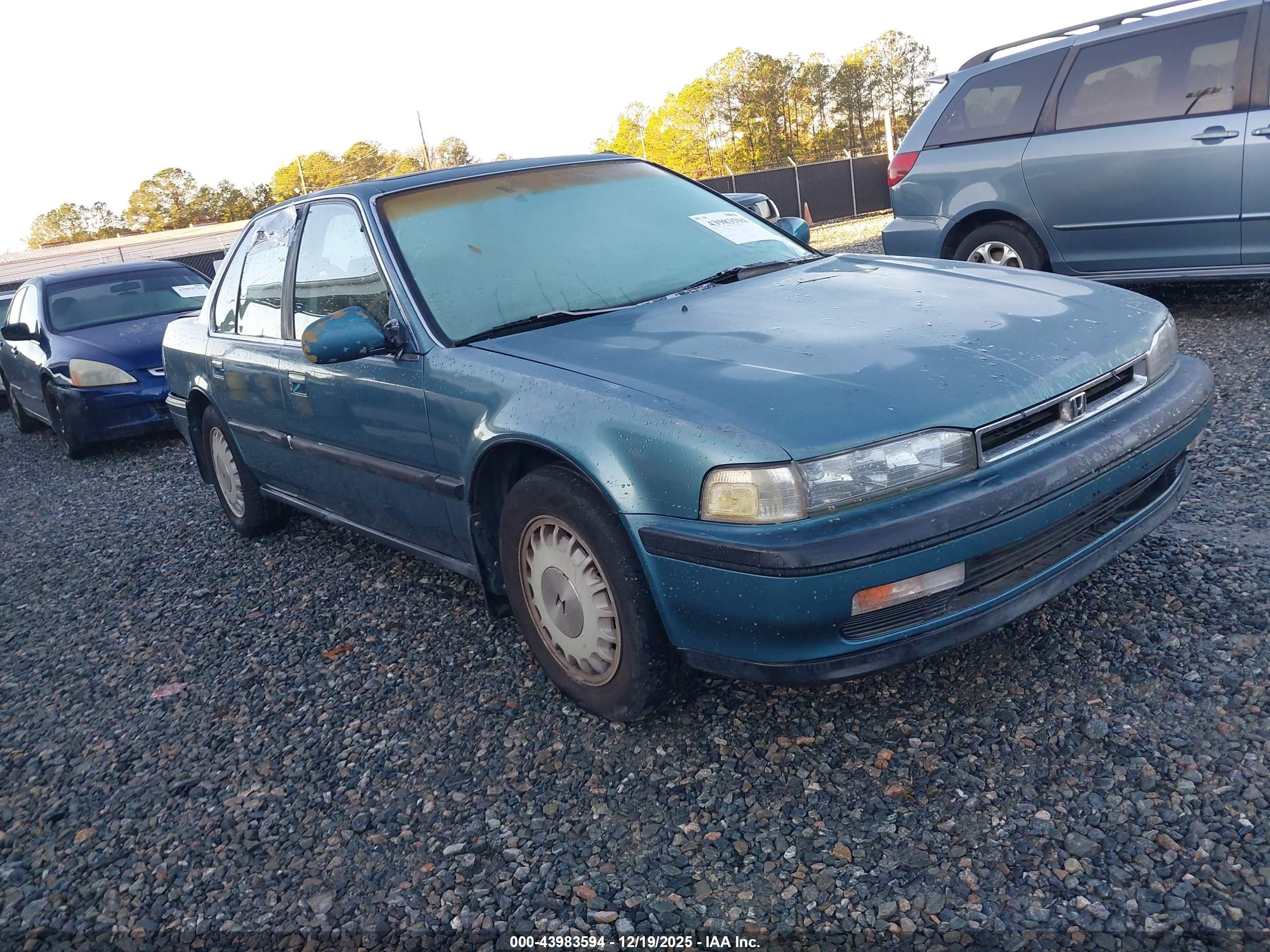 1990 Honda Accord Ex/ex-r Green vin: JHMCB7667LC128703