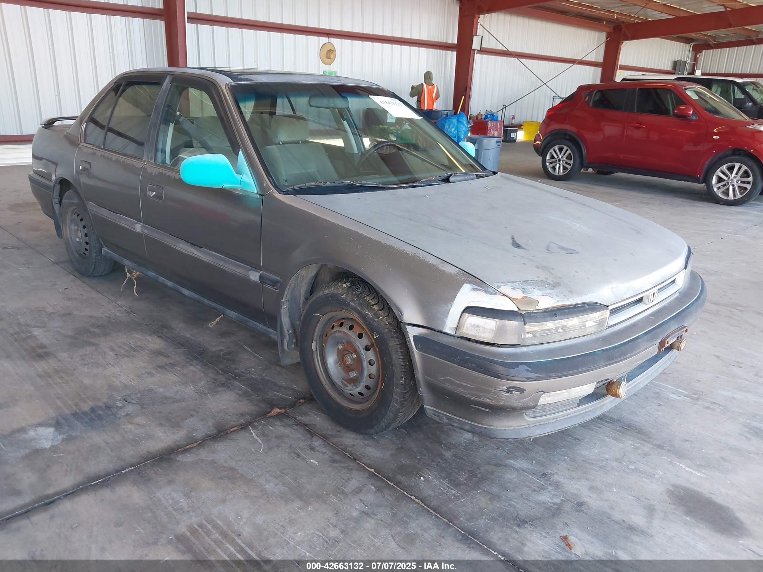 1990 Honda Accord Ex/ex-r Gray vin: JHMCB7668LC119587
