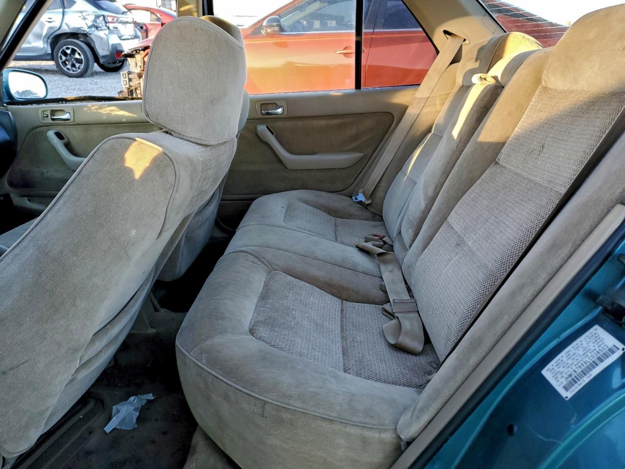 1990 Honda Accord Ex Teal vin: JHMCB7669LC038503