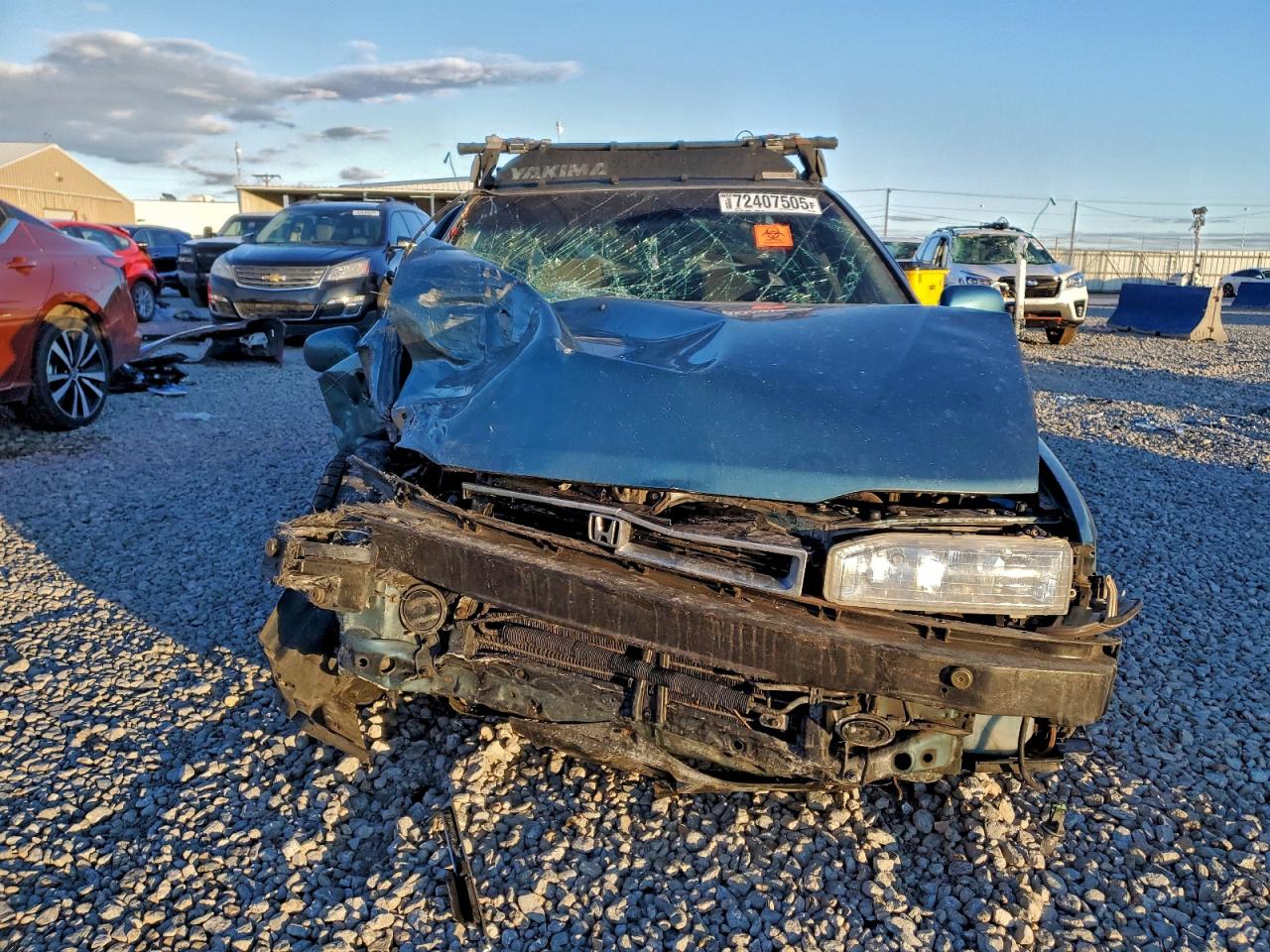1990 Honda Accord Ex Teal vin: JHMCB7669LC038503