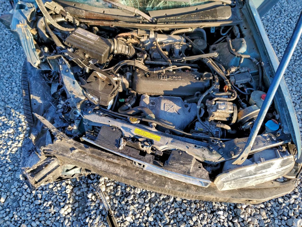 1990 Honda Accord Ex Teal vin: JHMCB7669LC038503