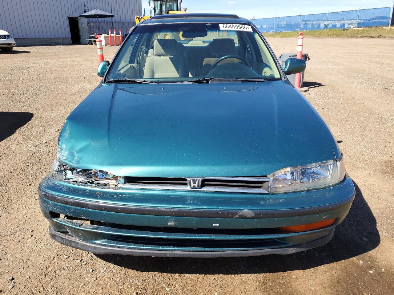 1992 Honda Accord Ex Green vin: JHMCB7674NC804312