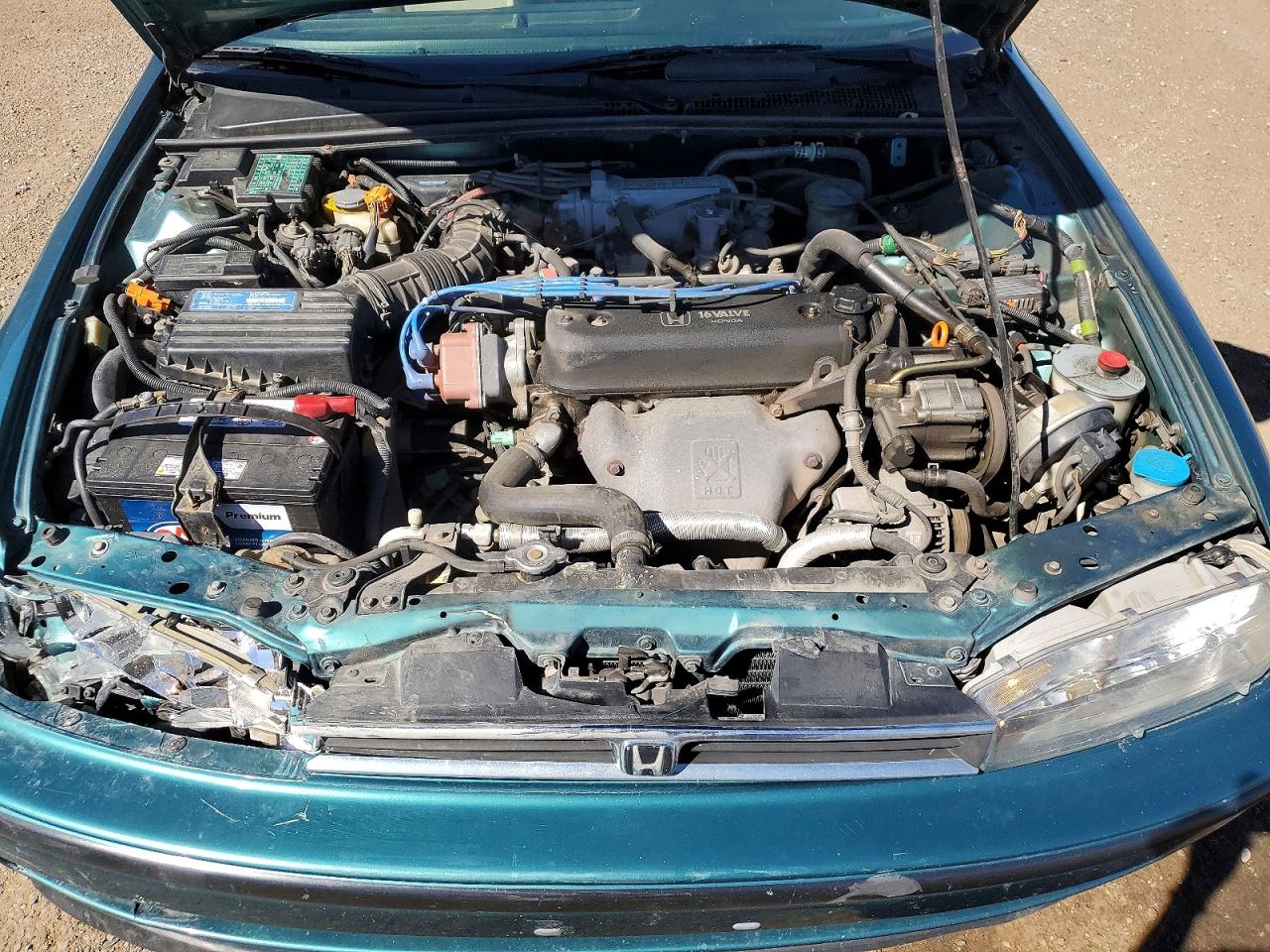 1992 Honda Accord Ex Green vin: JHMCB7674NC804312
