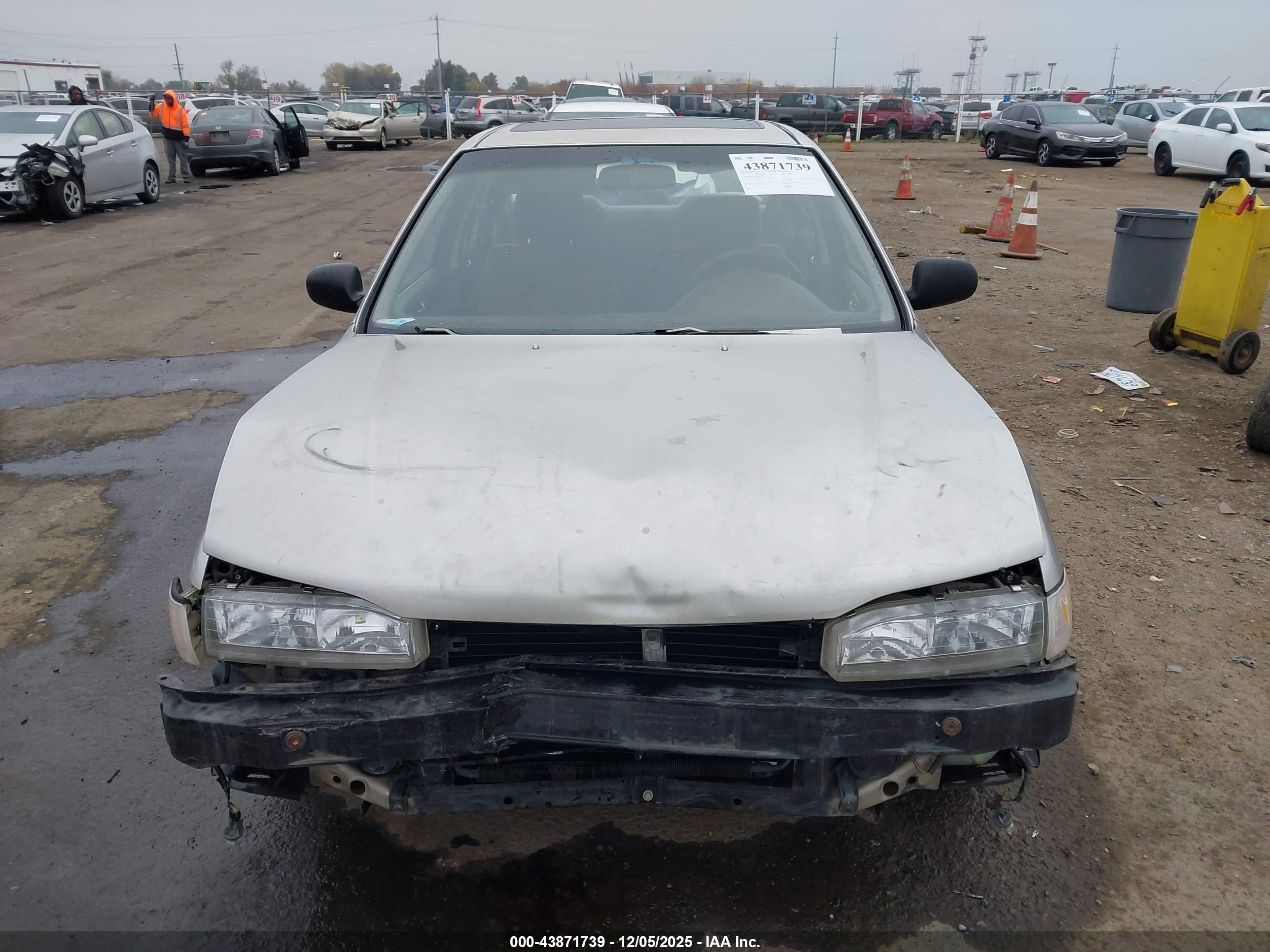 1993 Honda Accord Ex Tan vin: JHMCB7674PC001017