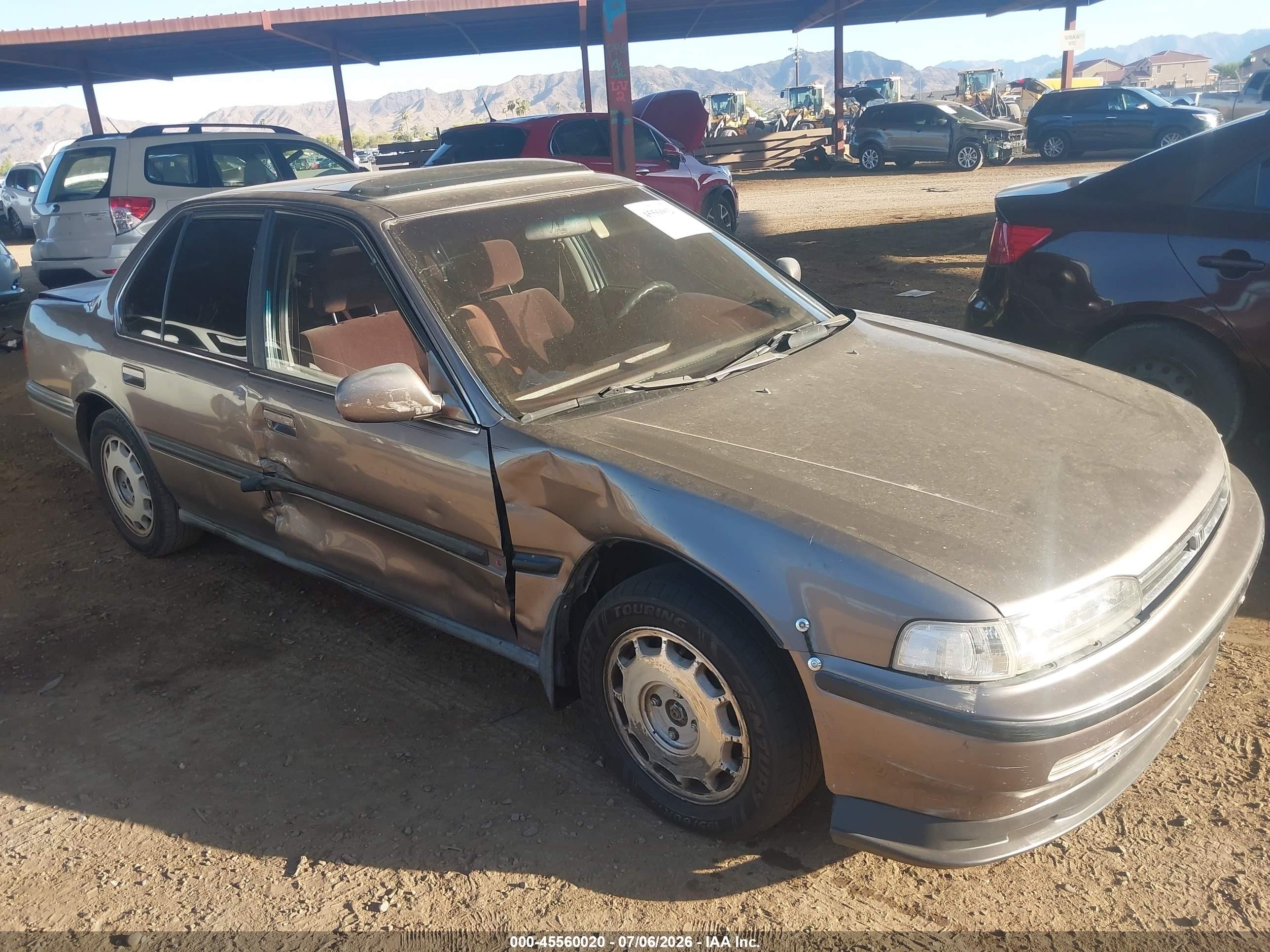 1993 Honda Accord Ex Brown vin: JHMCB7678PC006303
