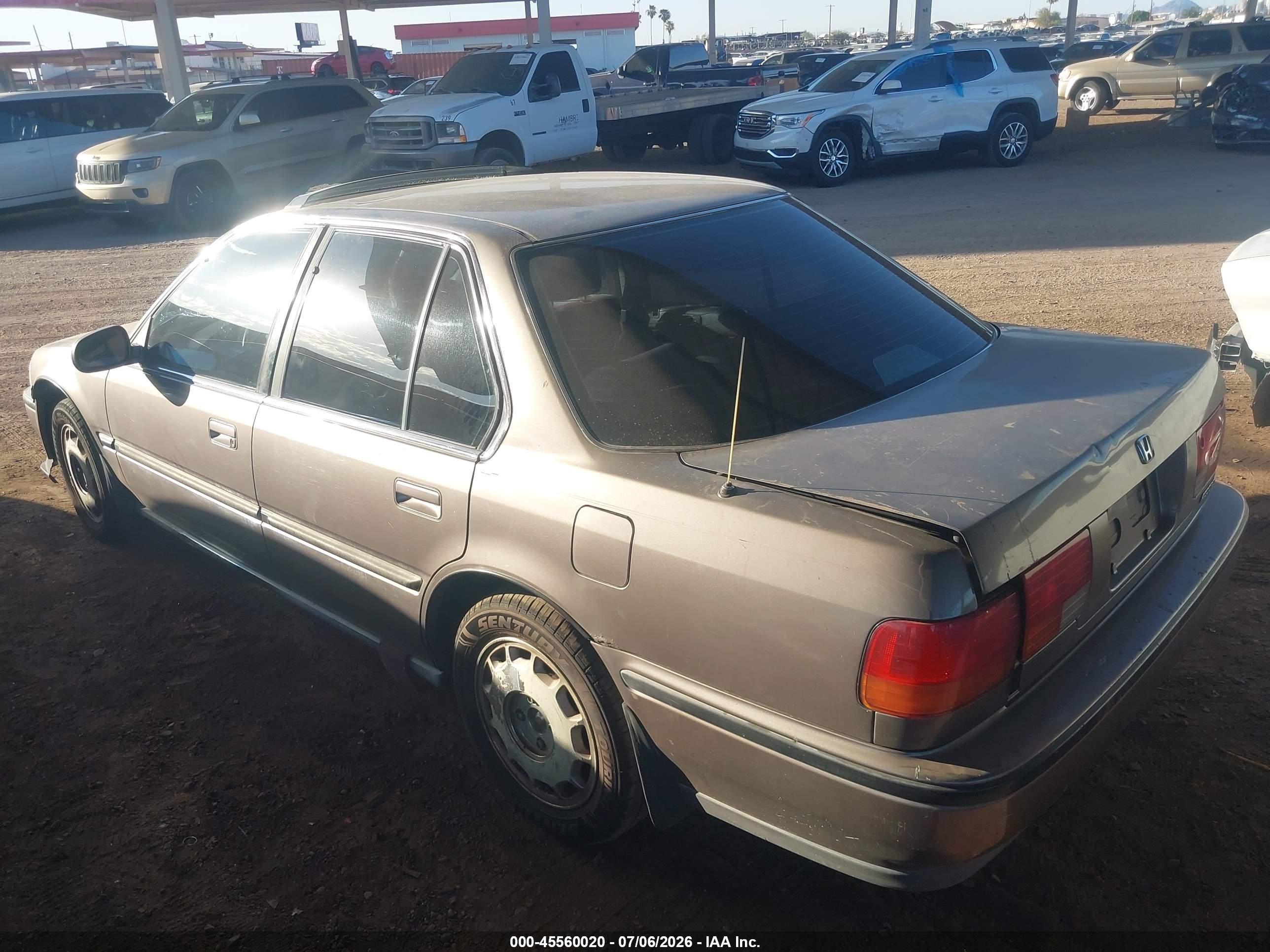 1993 Honda Accord Ex Коричневый vin: JHMCB7678PC006303