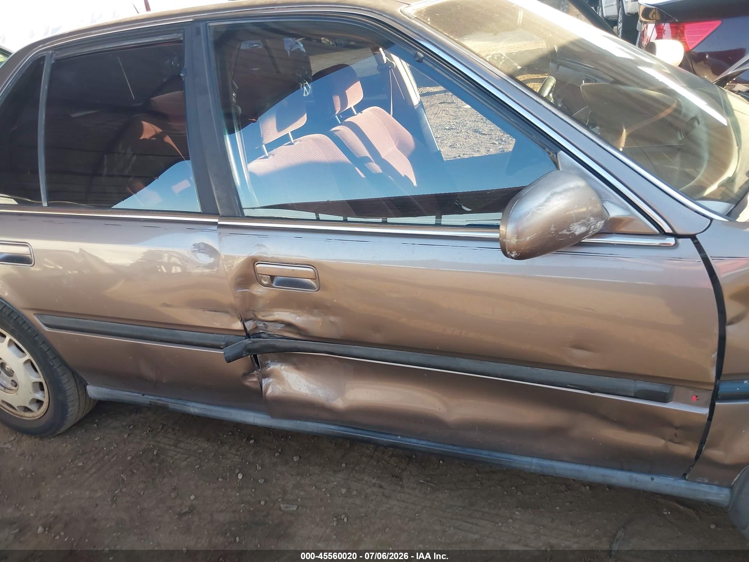 1993 Honda Accord Ex Коричневый vin: JHMCB7678PC006303