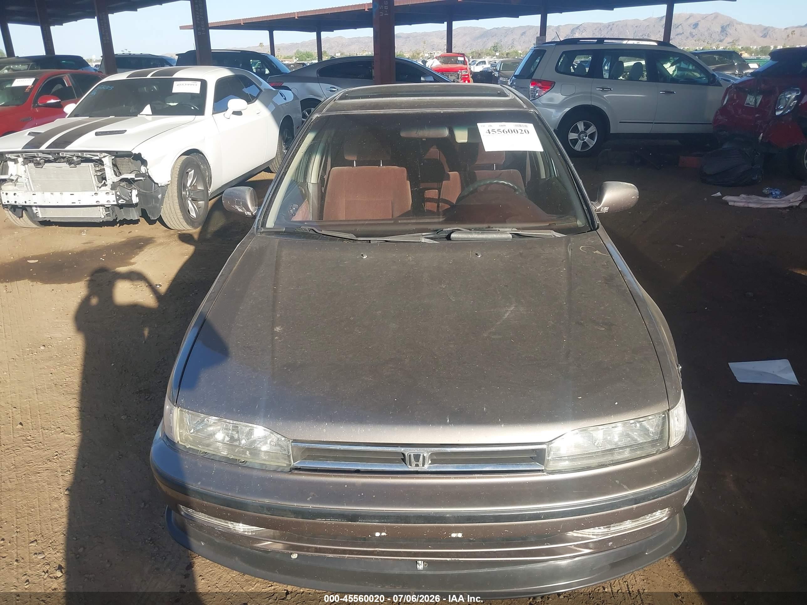 1993 Honda Accord Ex Коричневый vin: JHMCB7678PC006303