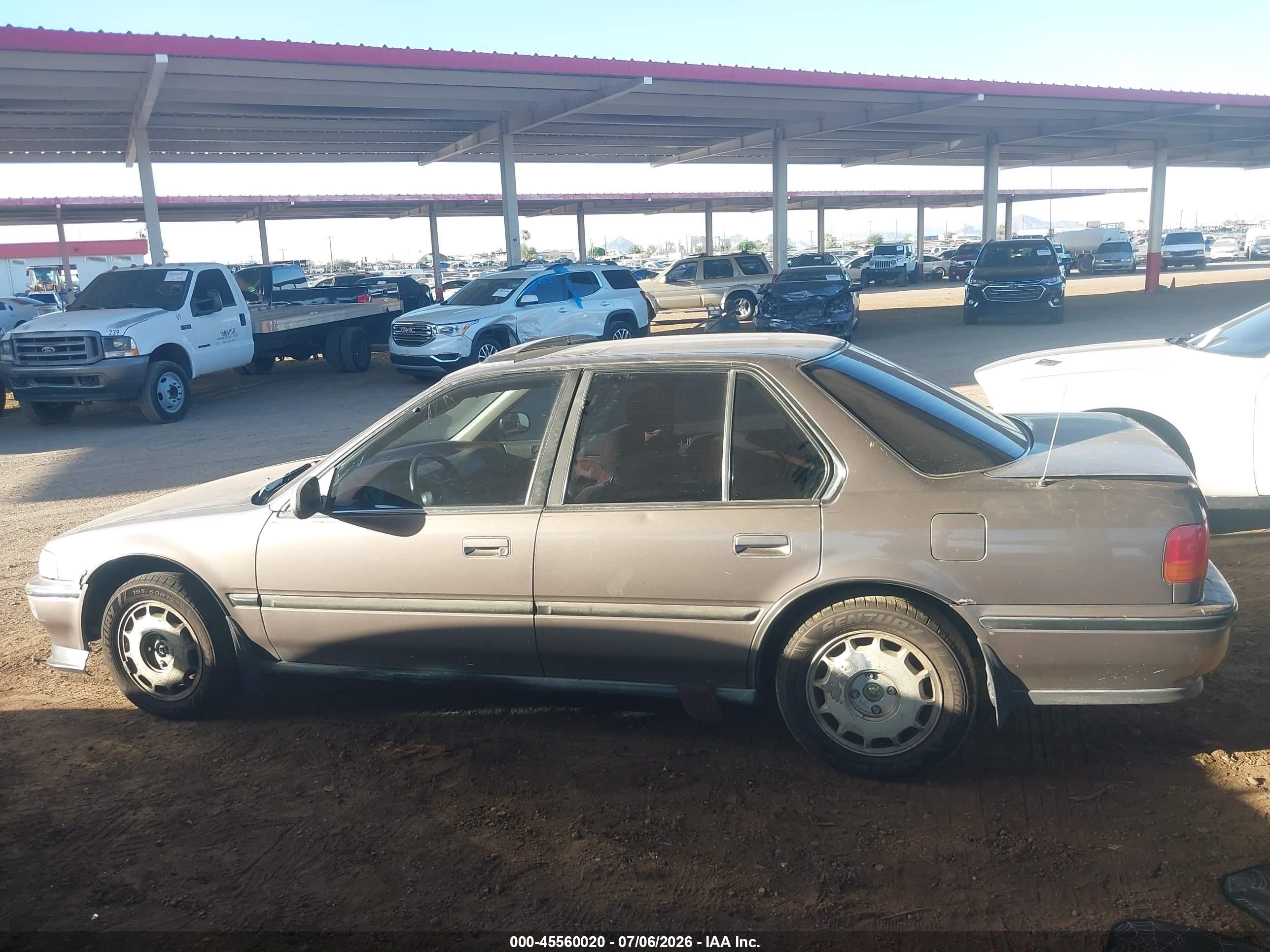 1993 Honda Accord Ex Коричневый vin: JHMCB7678PC006303