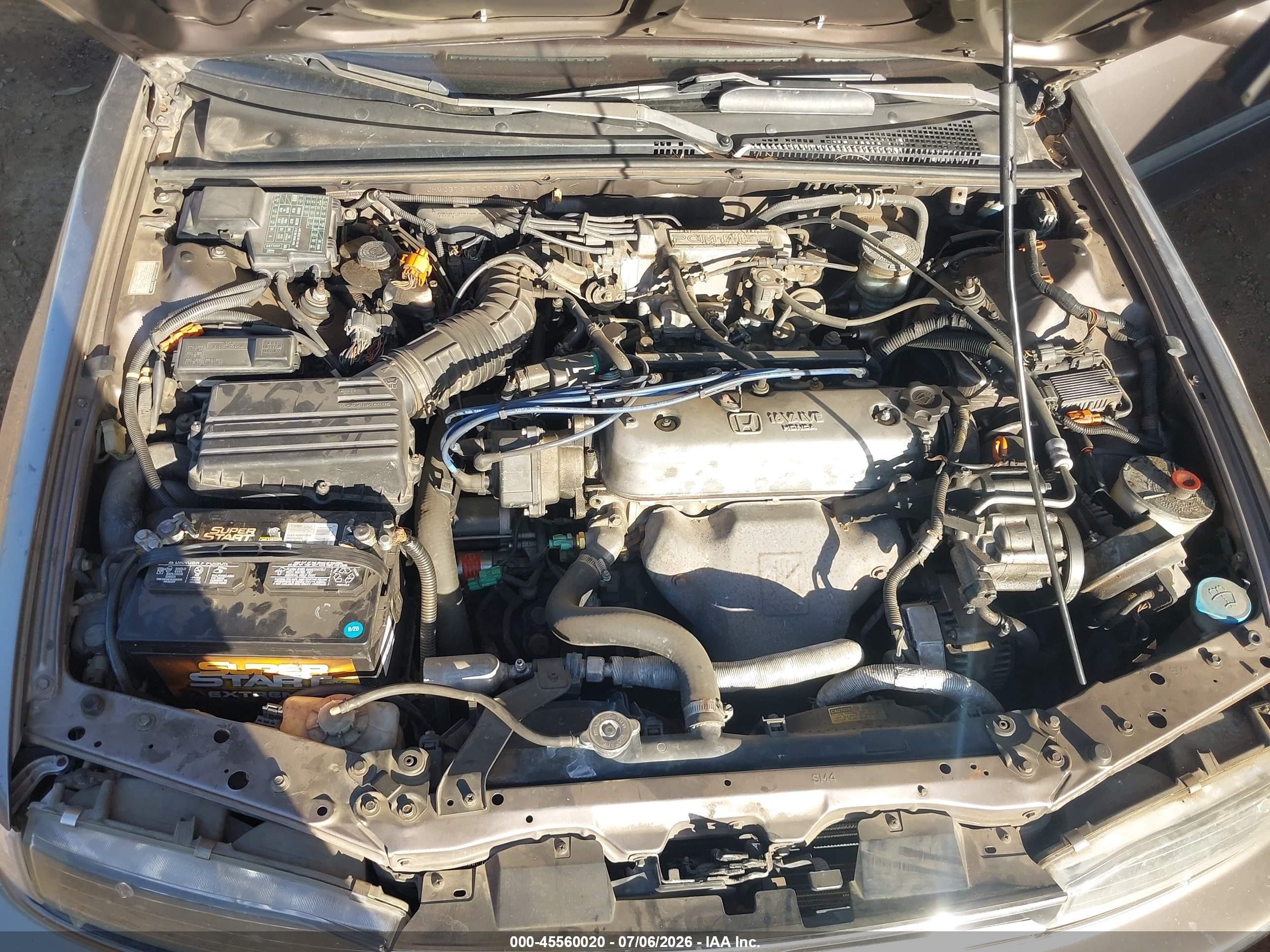 1993 Honda Accord Ex Коричневый vin: JHMCB7678PC006303