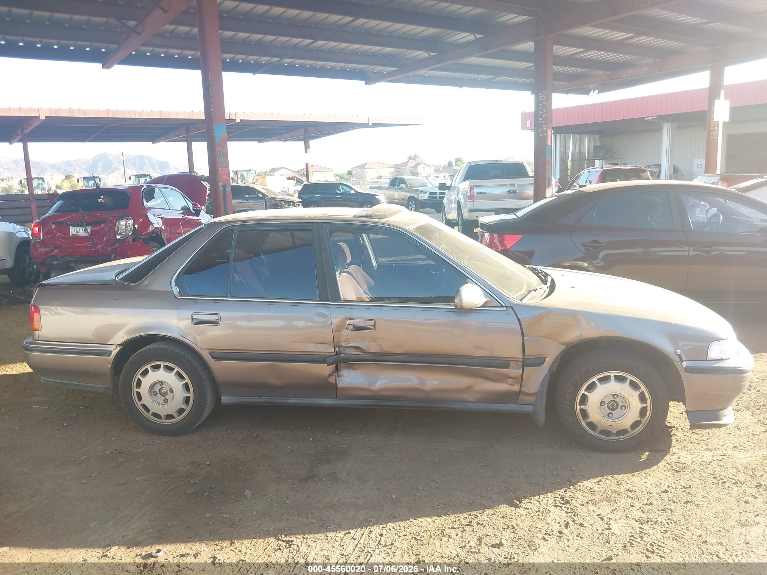 1993 Honda Accord Ex Коричневый vin: JHMCB7678PC006303